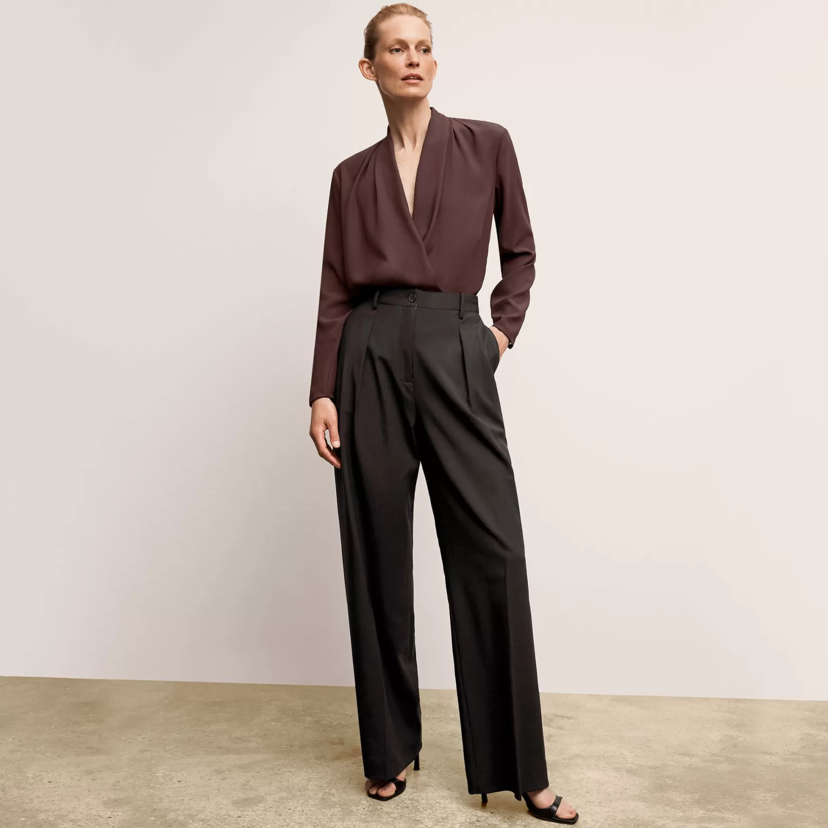 Tops | M.M.LaFleur The Antoinette Top - Eco Soft Wave Espresso