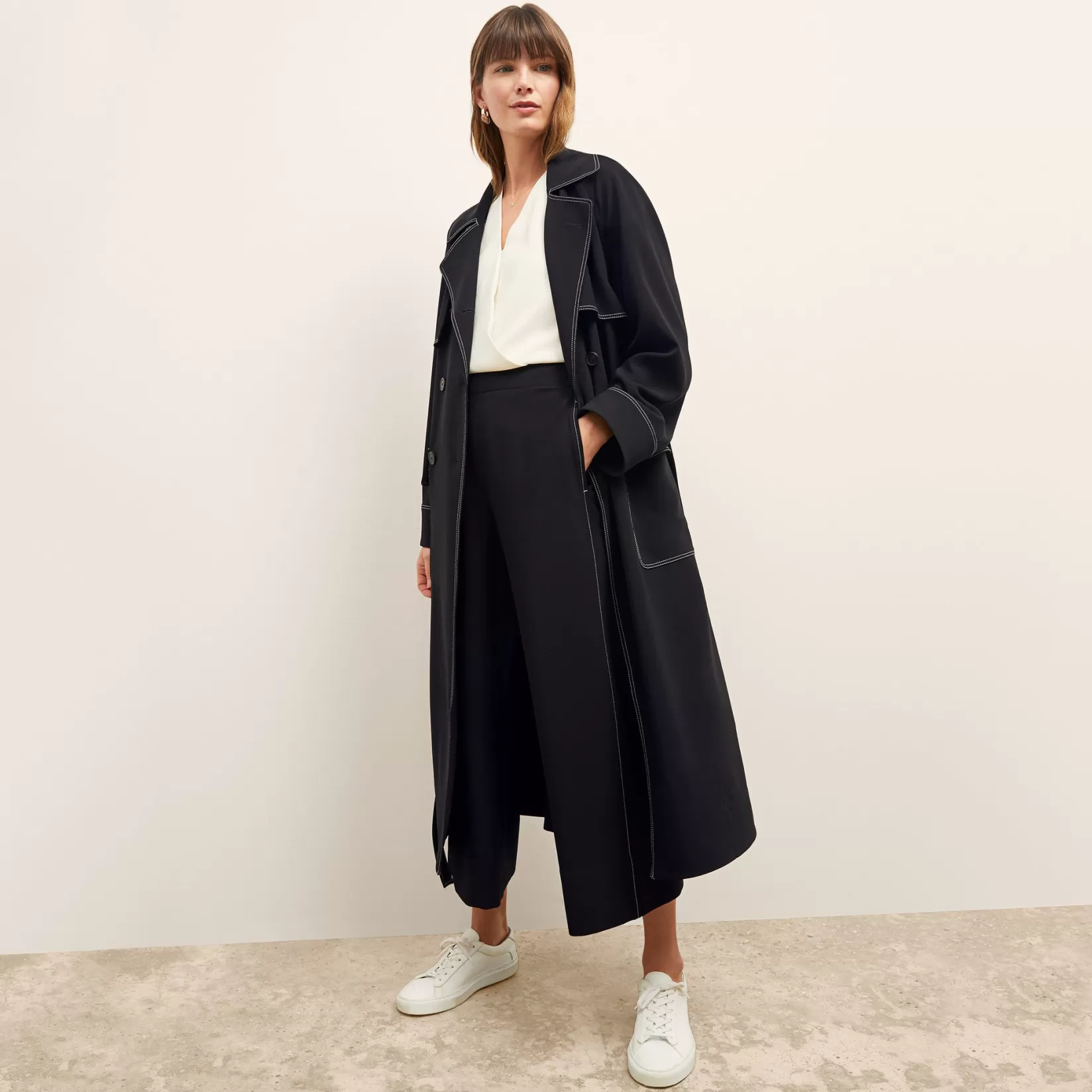 Tops | M.M.LaFleur The Antonia Top - Eco Soft Wave Alabaster