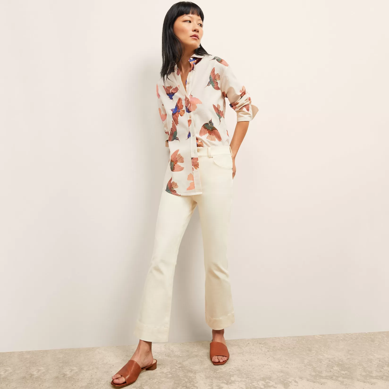 T-Shirts | M.M.LaFleur The Archie Jean - Eco Better Than Denim Tusk