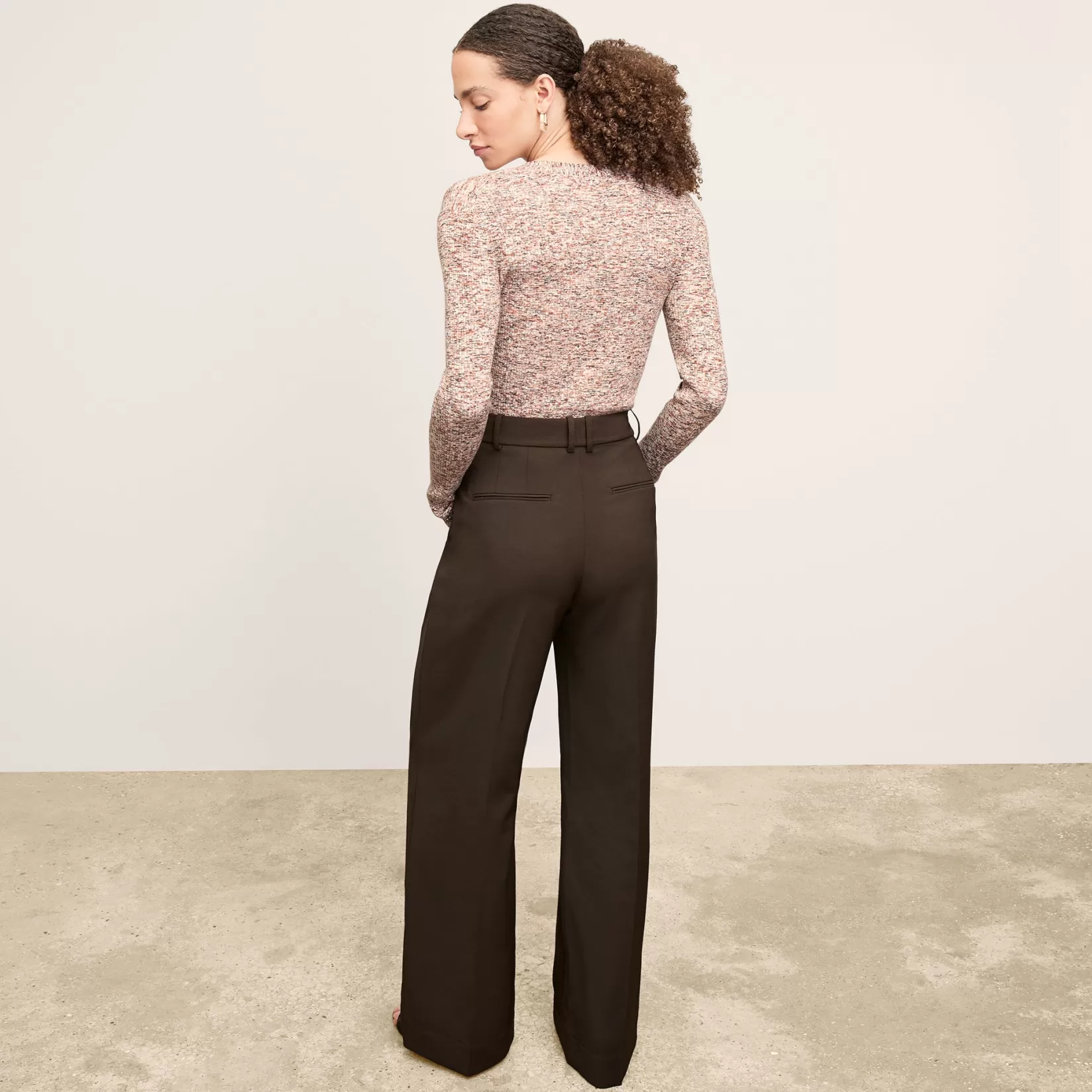 T-Shirts | M.M.LaFleur The Bia Pleated Trouser - Air Twill Date