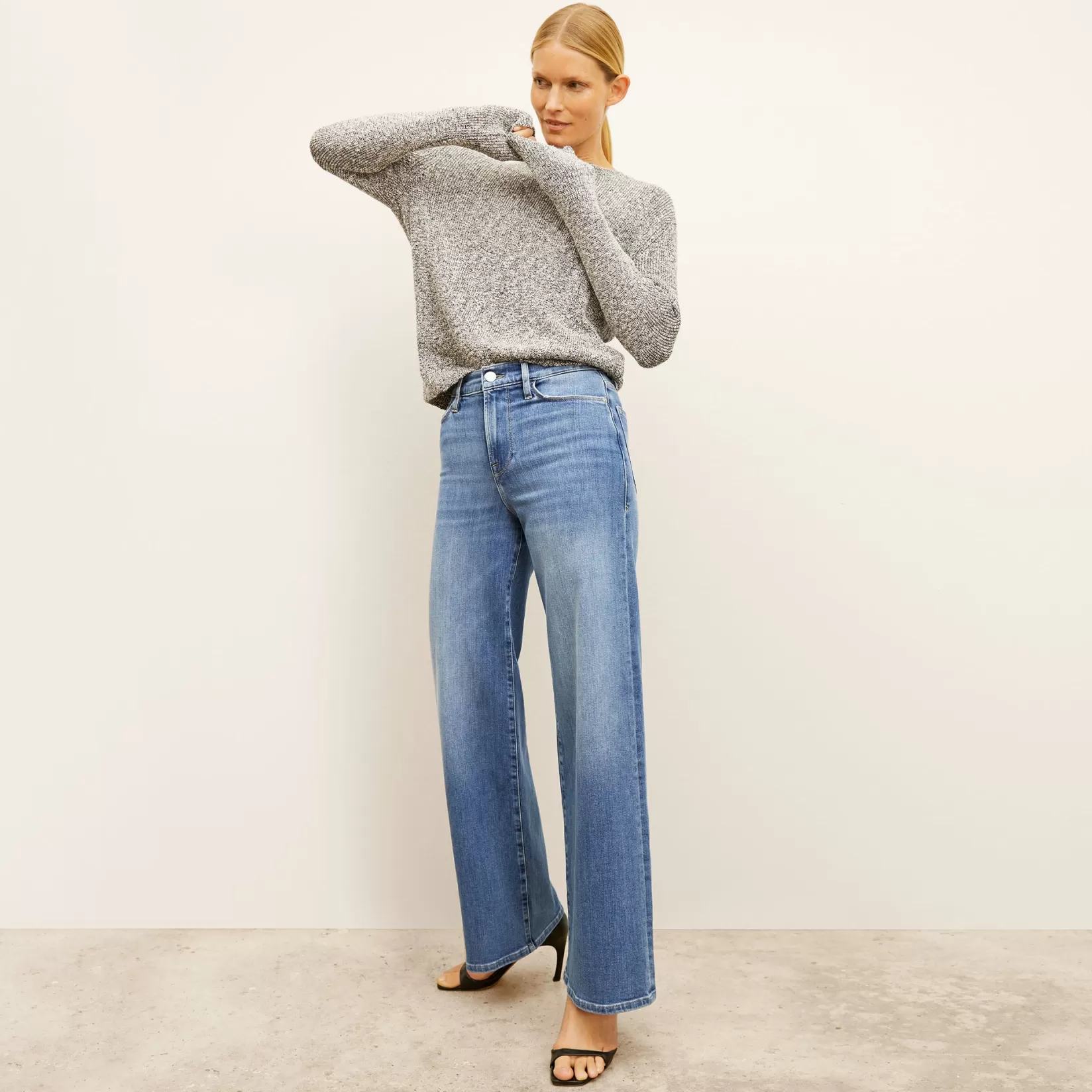 Sweaters | M.M.LaFleur The Butler Sweater - Knit Boucle Black/White