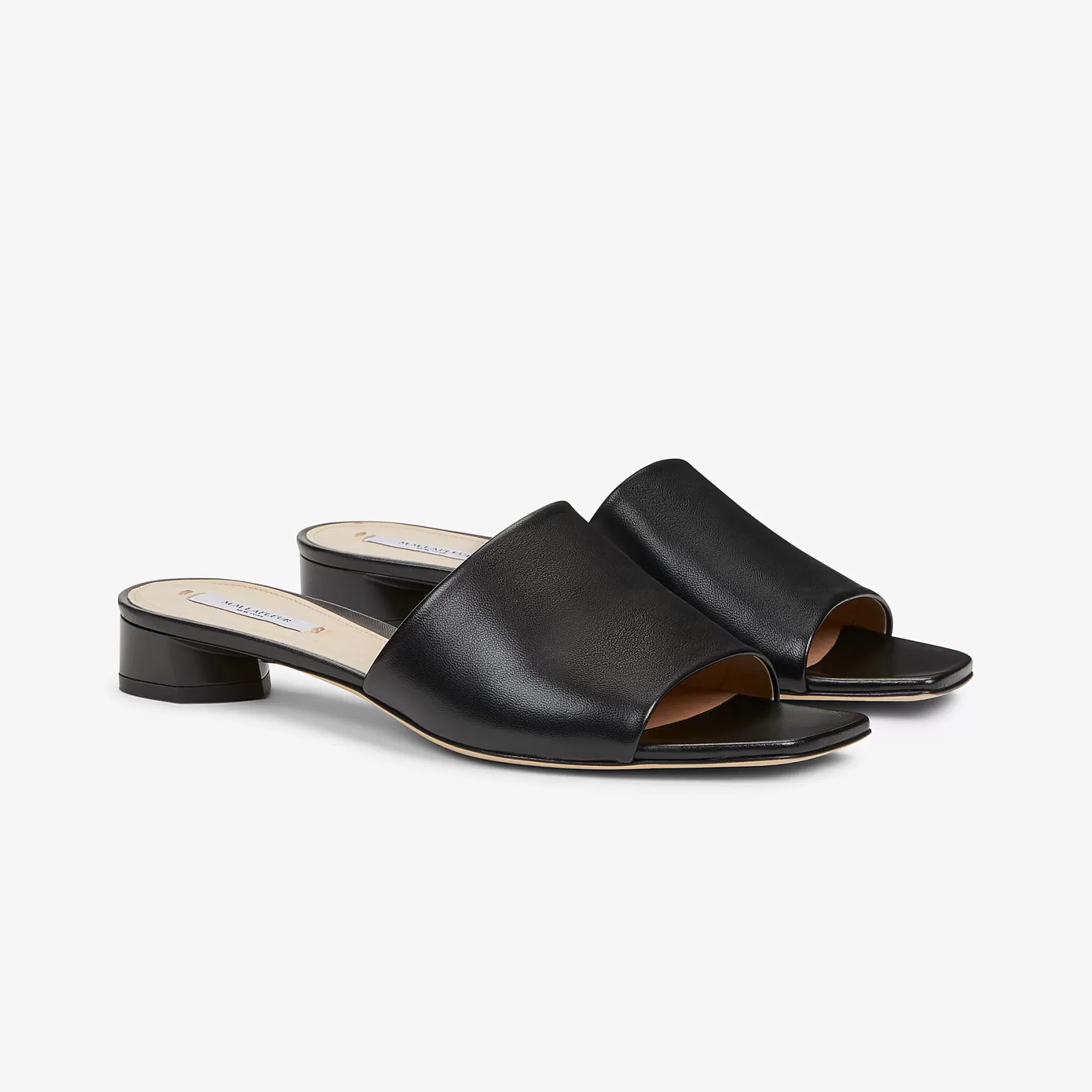 Accessories | M.M.LaFleur The Carter Slide - Kidskin Black