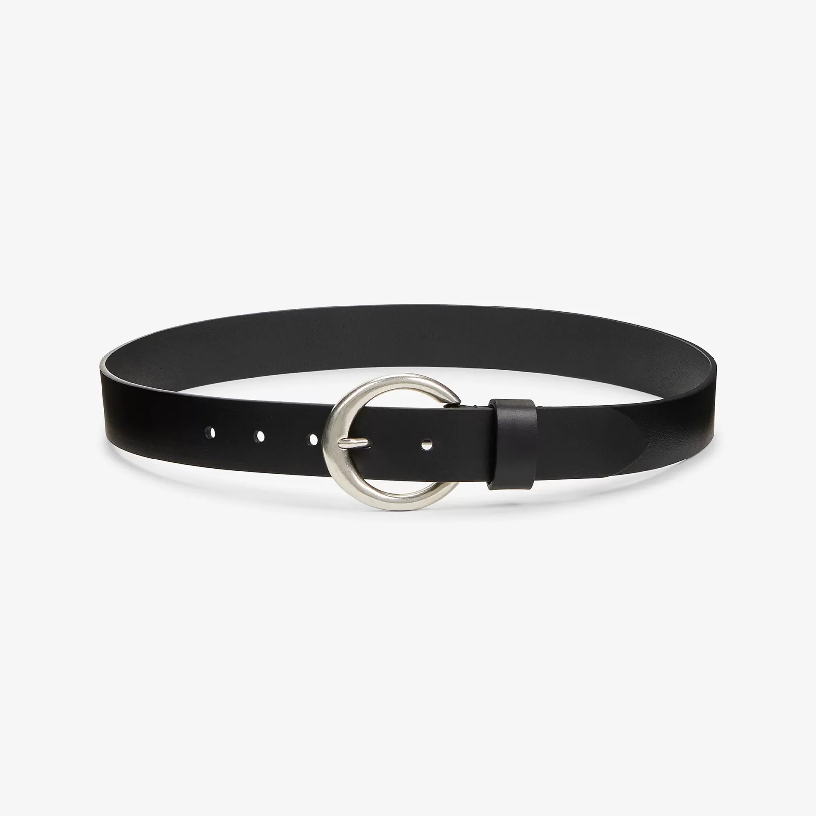 Accessories | M.M.LaFleur The Circle Buckle Belt Black