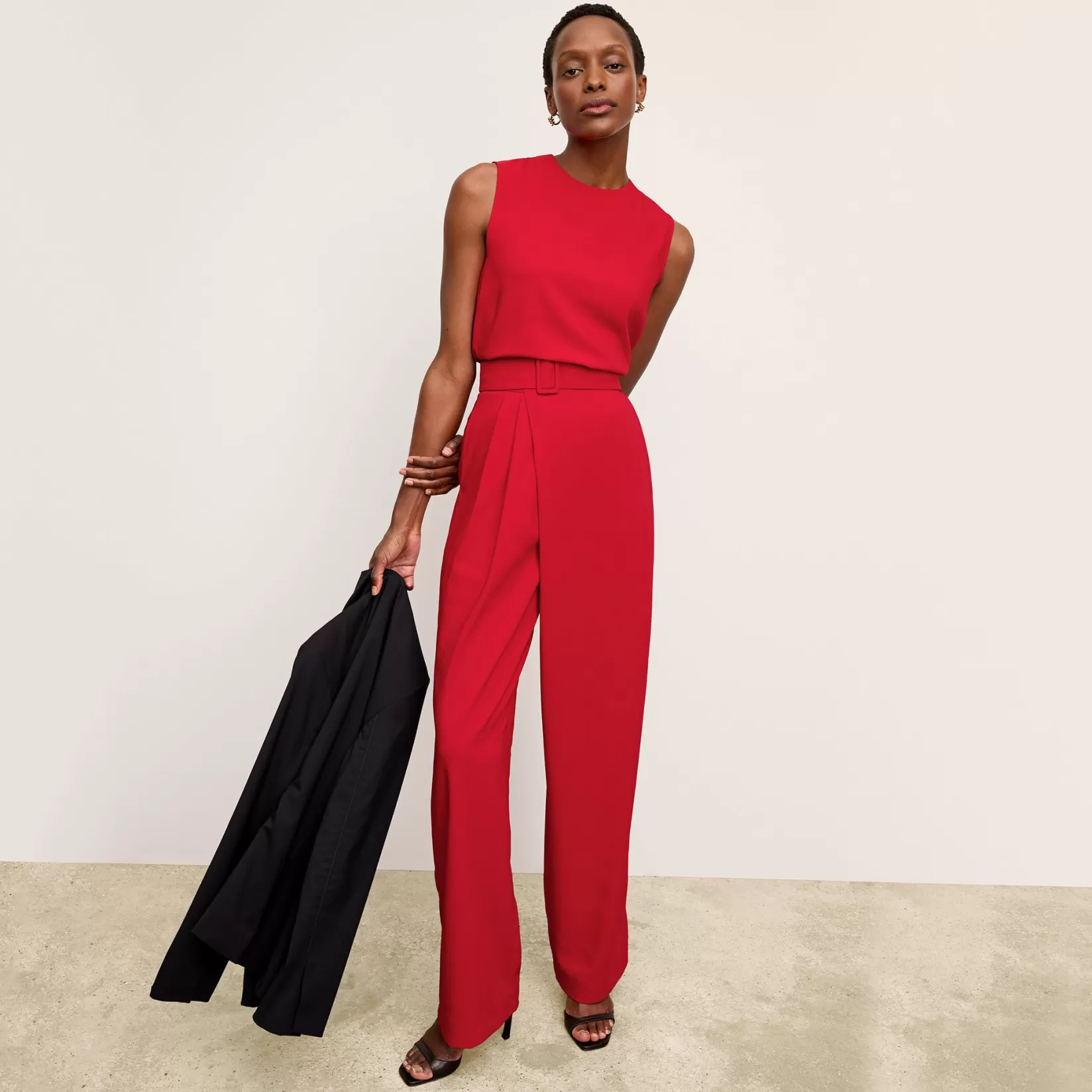 Pants | M.M.LaFleur The Conway Pant - Eco Sateen Maraschino