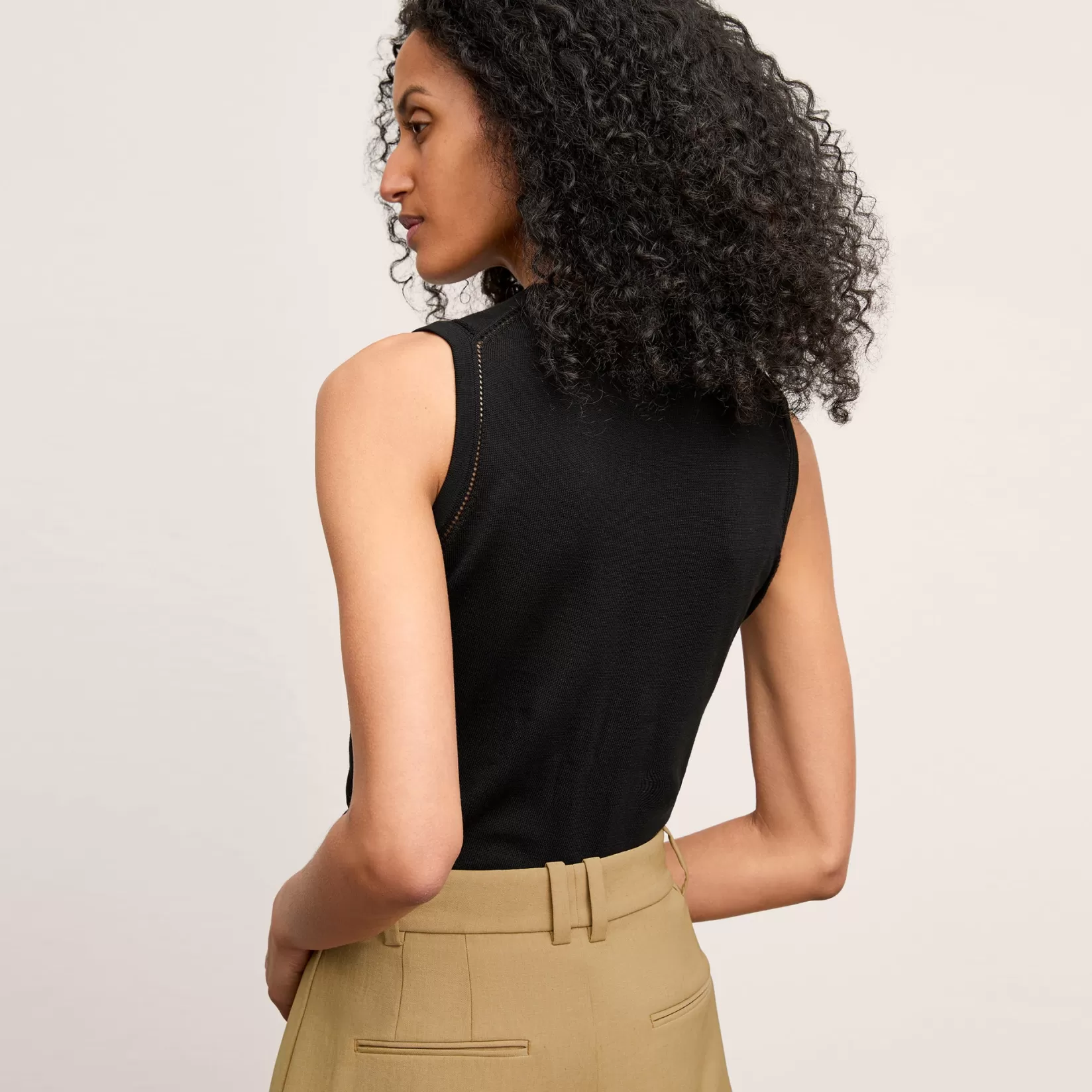 Tops | M.M.LaFleur The Crimmins Top - Cotton Silk Knit Black