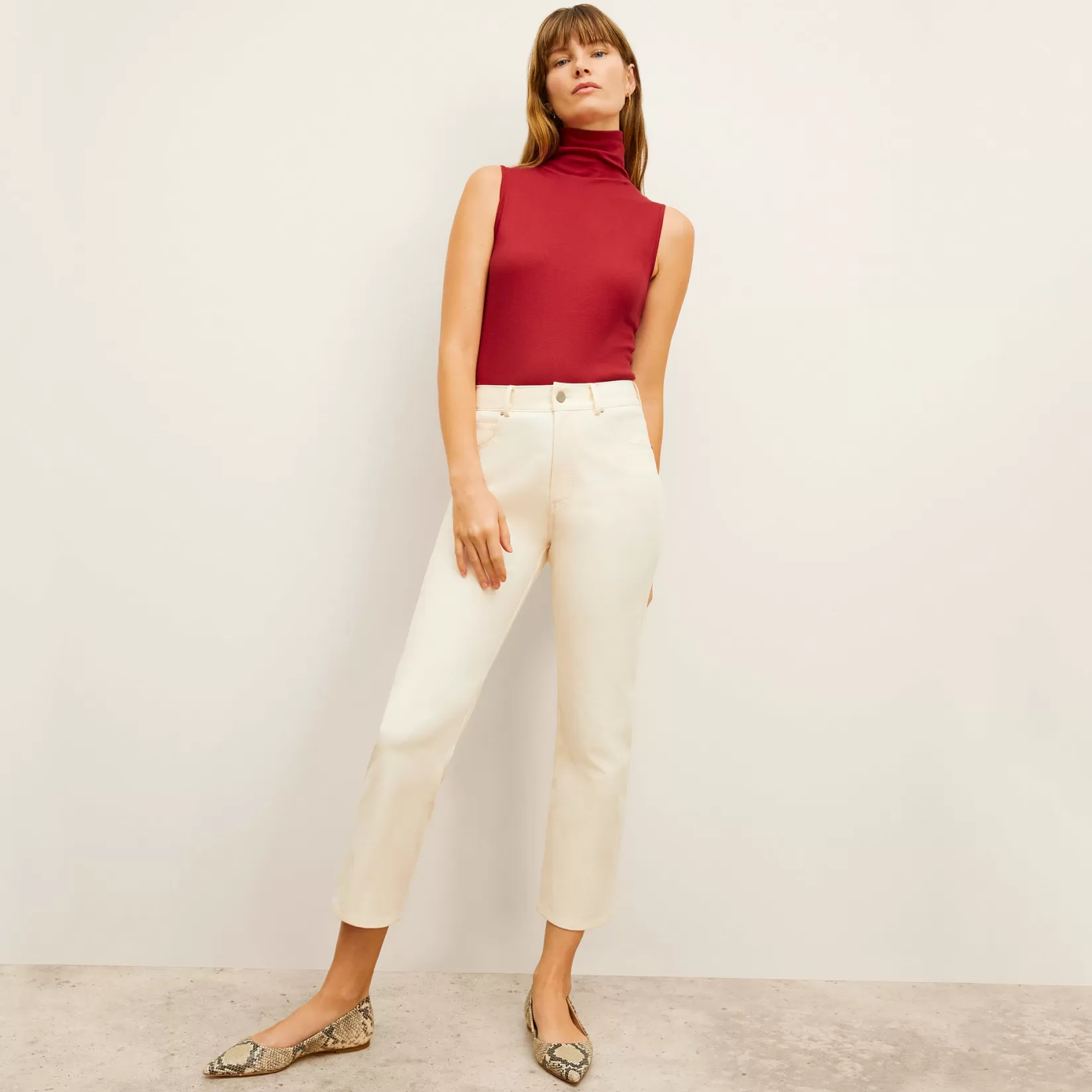 T-Shirts | Pants | M.M.LaFleur The Daria '90s Jean - Eco Better Than Denim Tusk