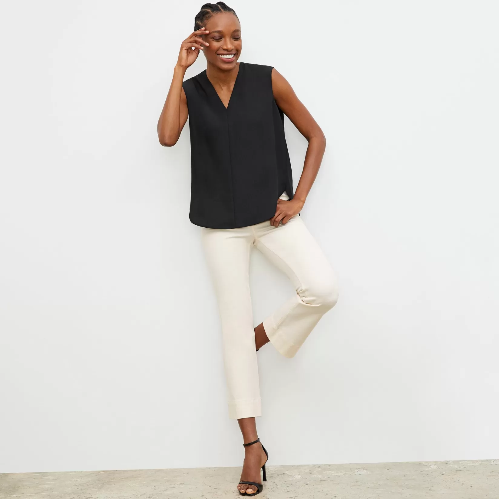 Tops | M.M.LaFleur The Emmy Top - Eco Soft Wave Black