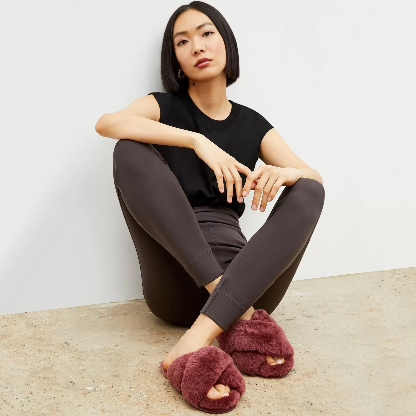 Accessories | M.M.LaFleur The EMU Australia Mayberry Slipper Merlot