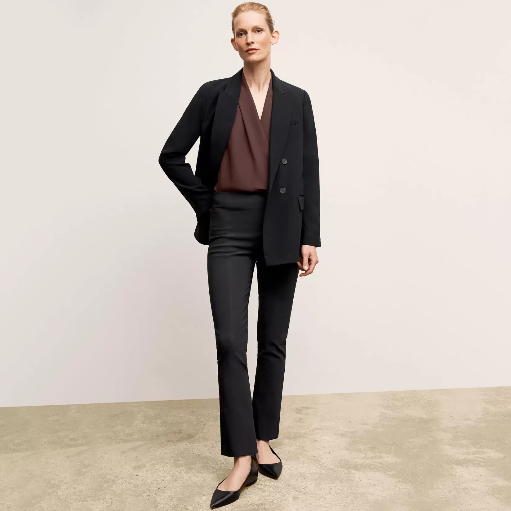 T-Shirts | Pants | M.M.LaFleur The Foster Cigarette Pant - PowerStretch Black