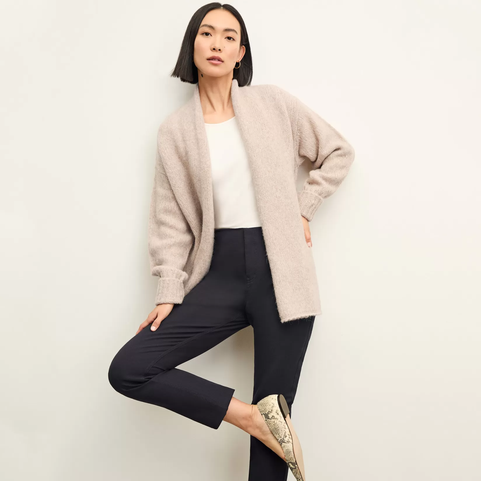 Sweaters | M.M.LaFleur The Frederick Cardigan - Alpaca Walnut