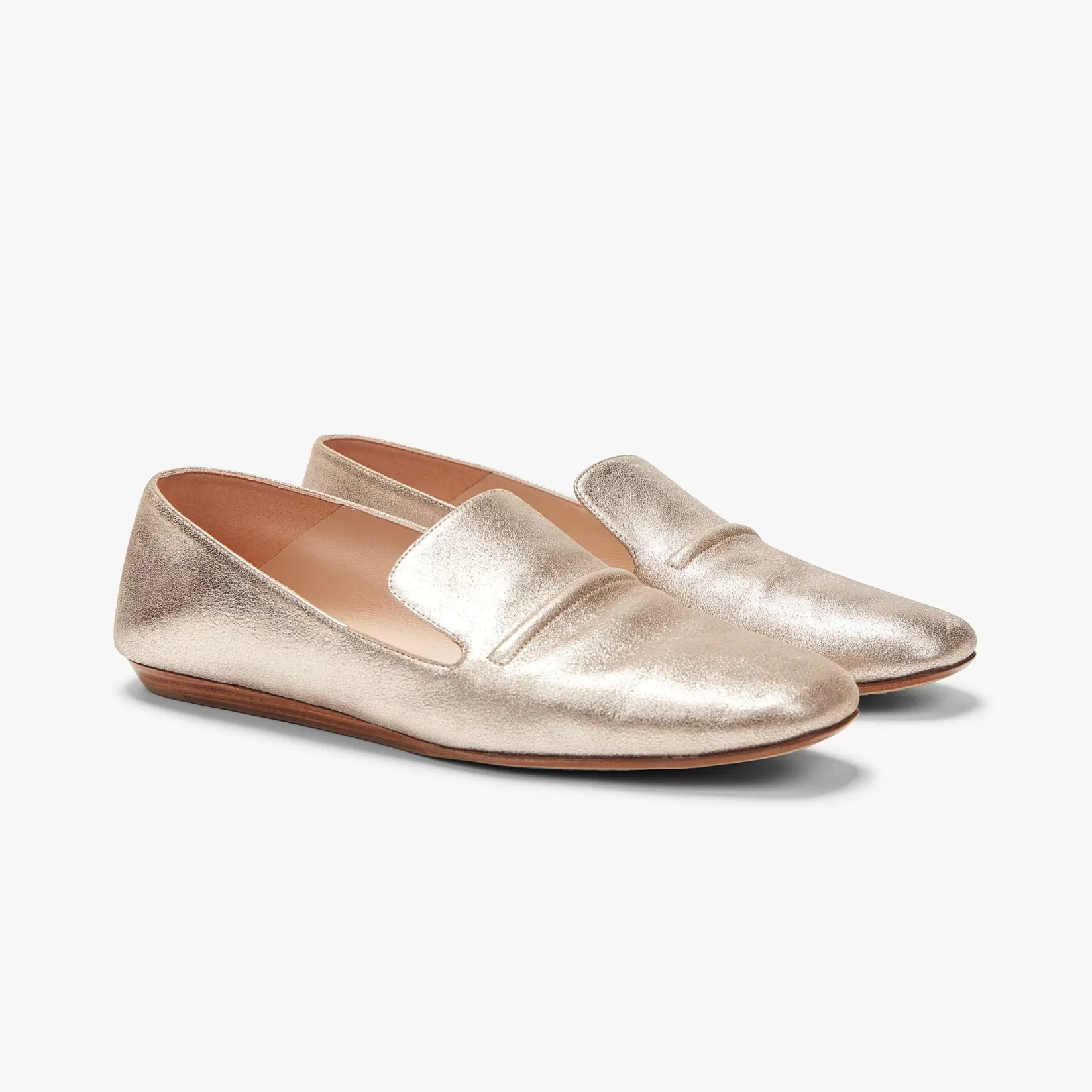 Accessories | M.M.LaFleur The Grace Loafer - Brushed Metallic Prosecco