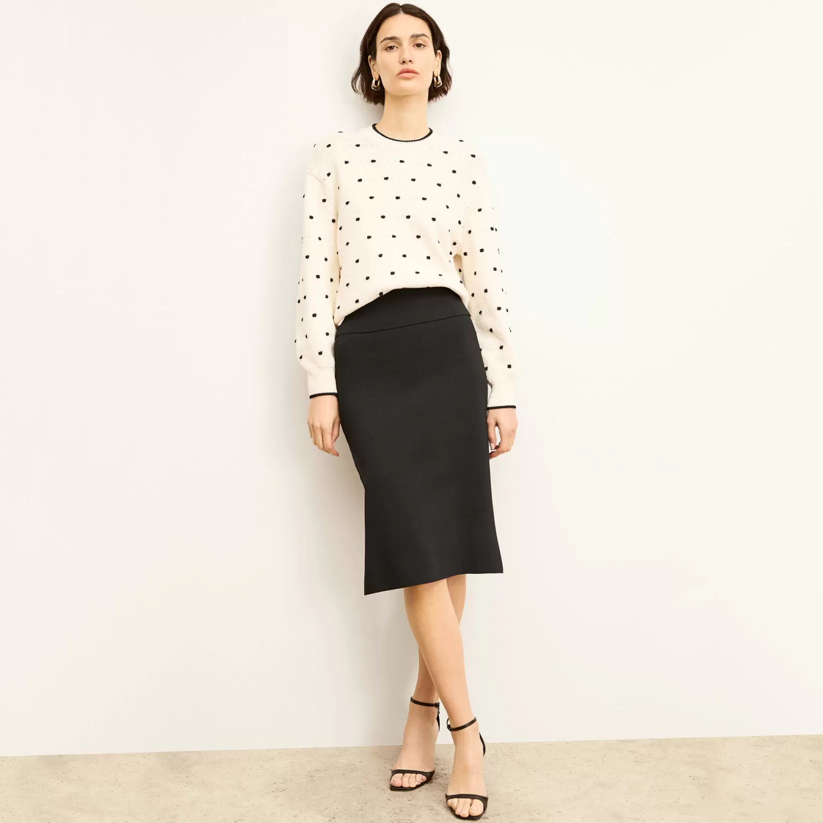 Skirts | M.M.LaFleur The Harlem Skirt - Jardigan Knit Black