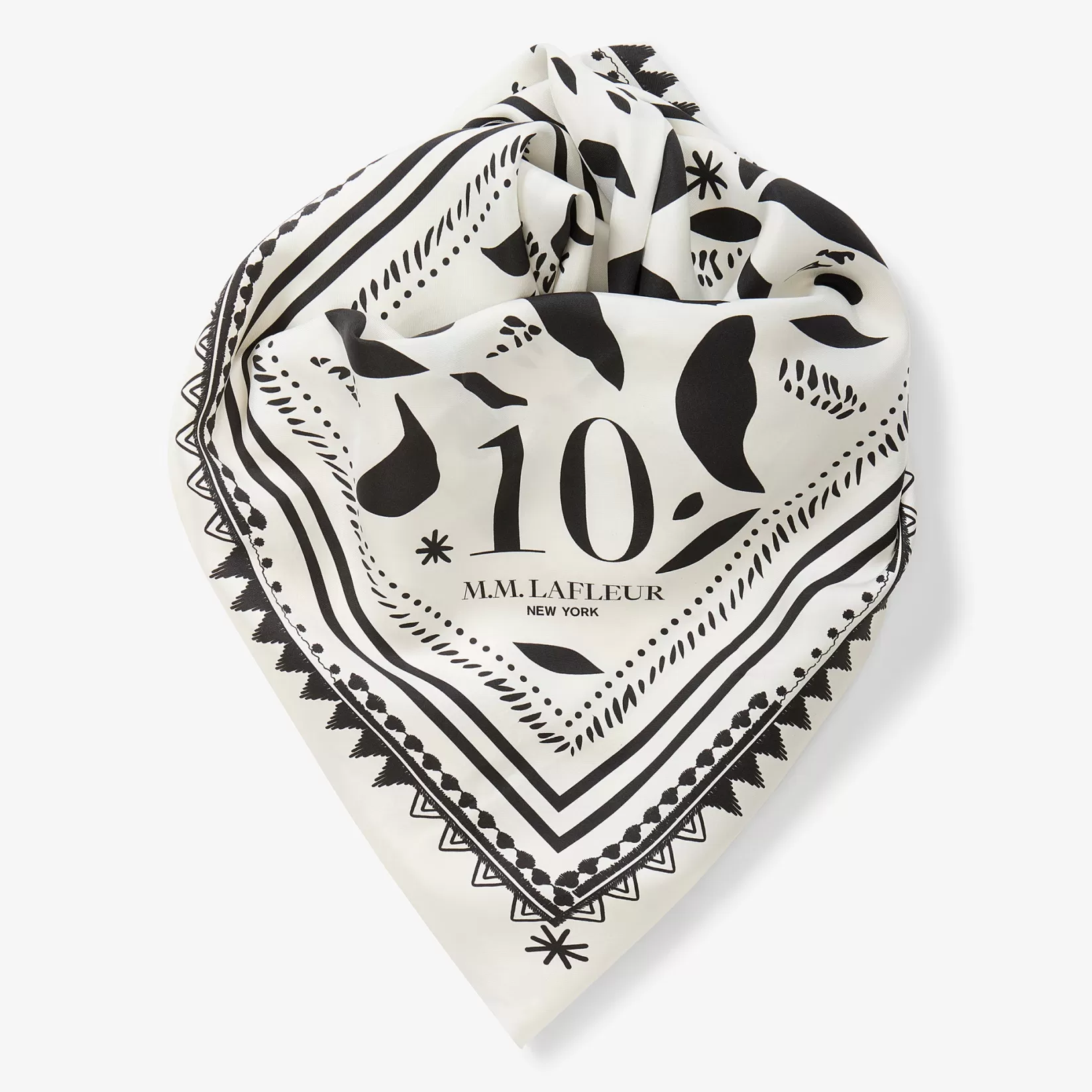 Accessories | M.M.LaFleur The Icon Print Anniversary Scarf - Washable Silk IconPrint