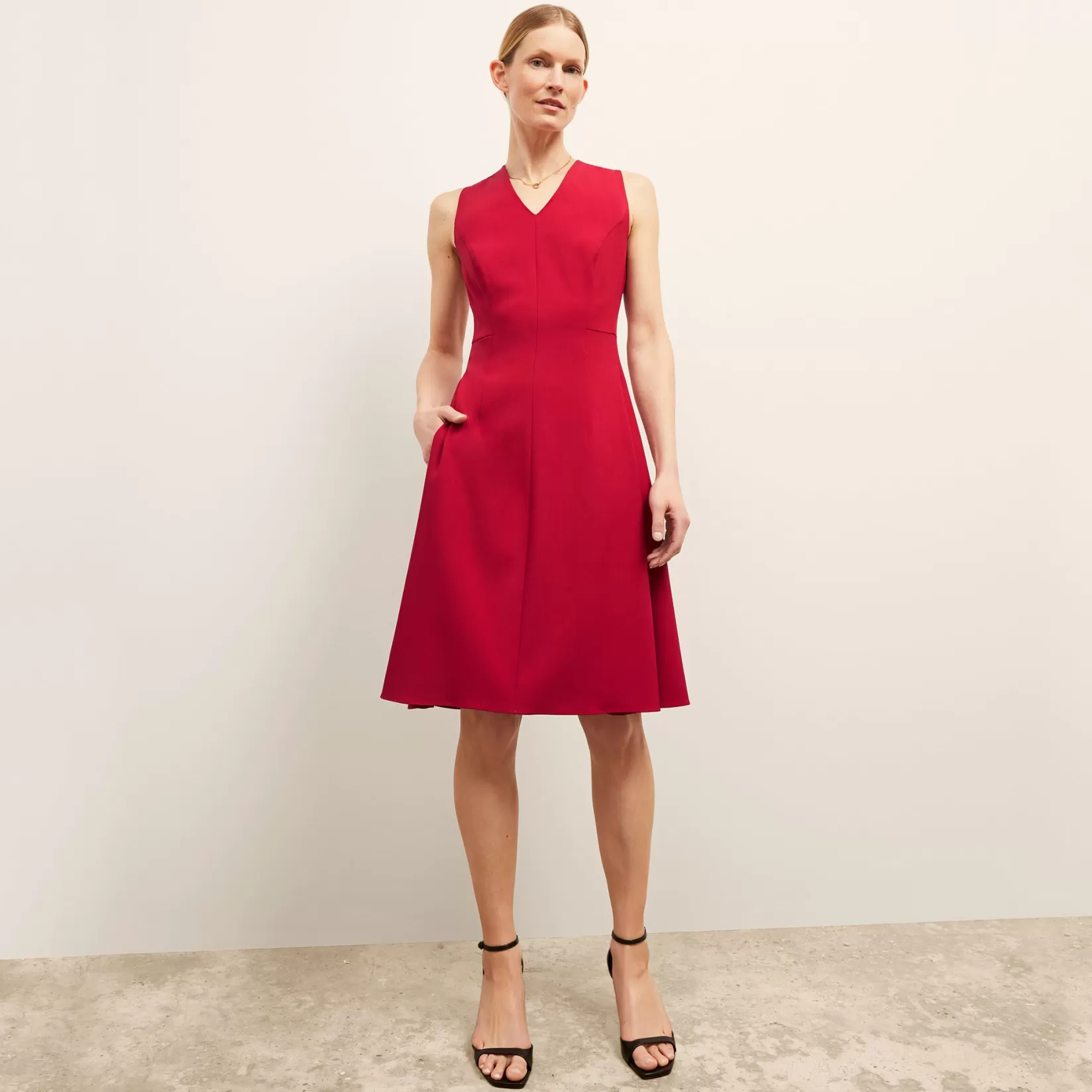Dresses | M.M.LaFleur The Jaycie Dress - Recycled WonderTex Rhubarb