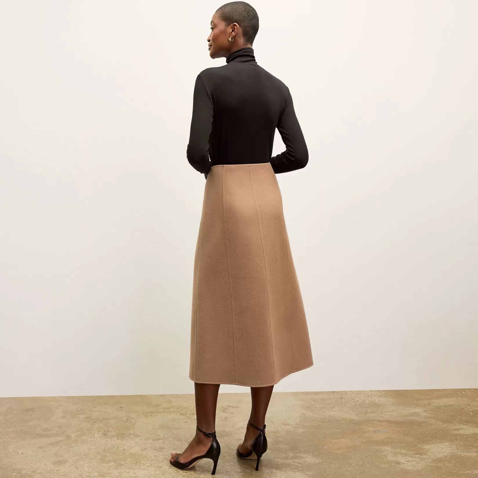 Skirts | M.M.LaFleur The Kerri Skirt - Double-Face Wool Camel