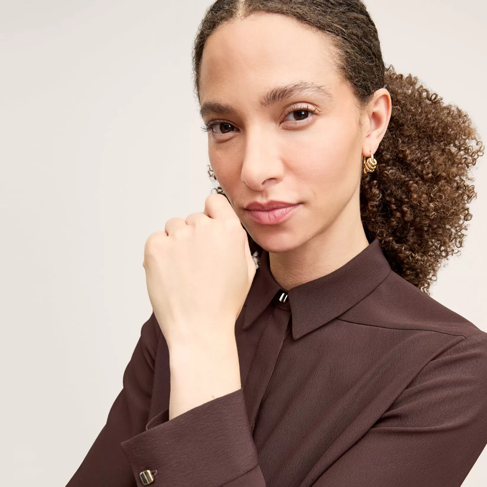 Tops | M.M.LaFleur The Lagarde Shirt - Eco Soft Wave Espresso
