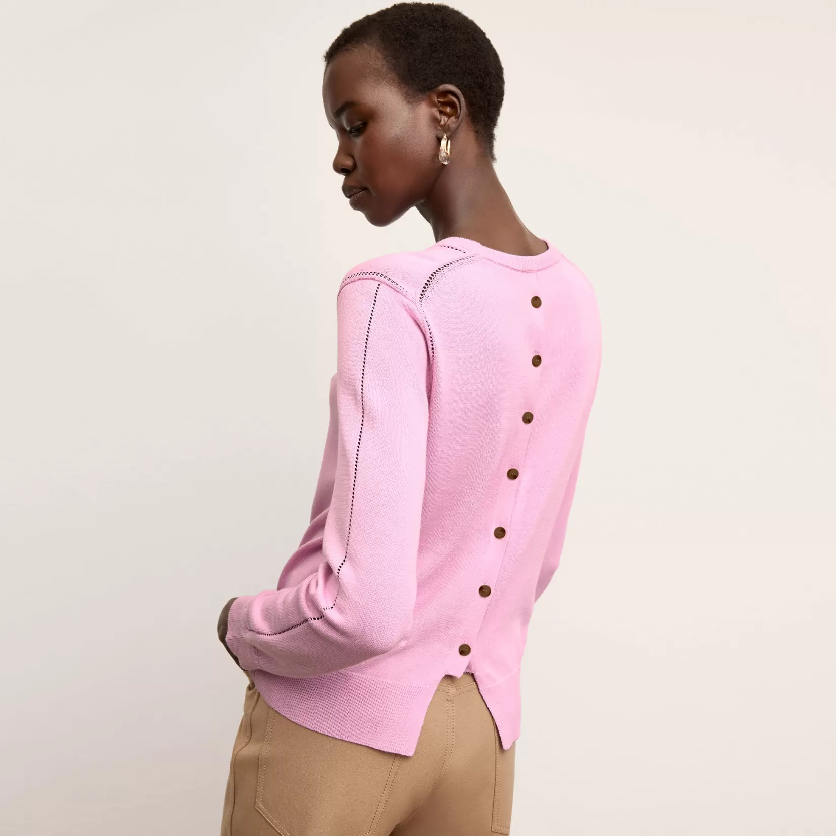 Tops | M.M.LaFleur The Larissa Sweater - Cotton Silk Knit Taffy