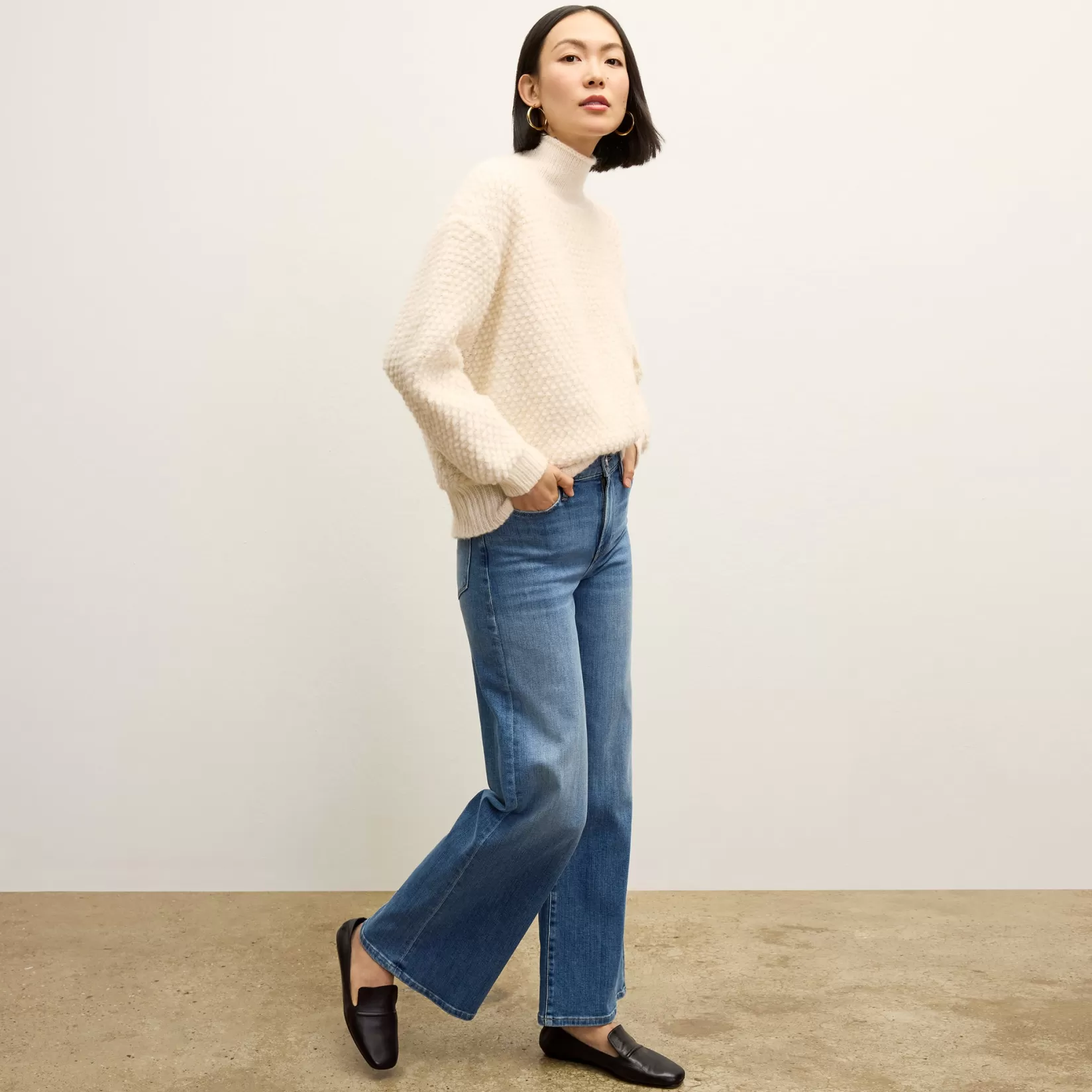 Sweaters | M.M.LaFleur The Lea Sweater - Loop Knit Ivory