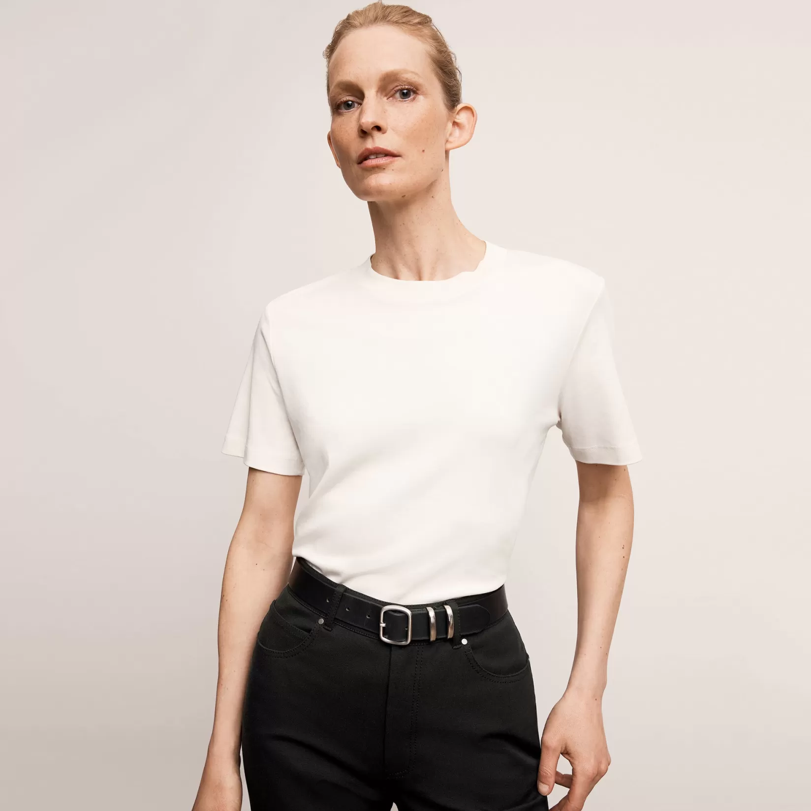 Tops | T-Shirts | M.M.LaFleur The Leslie T-Shirt - Organic Pima Cotton Ivory