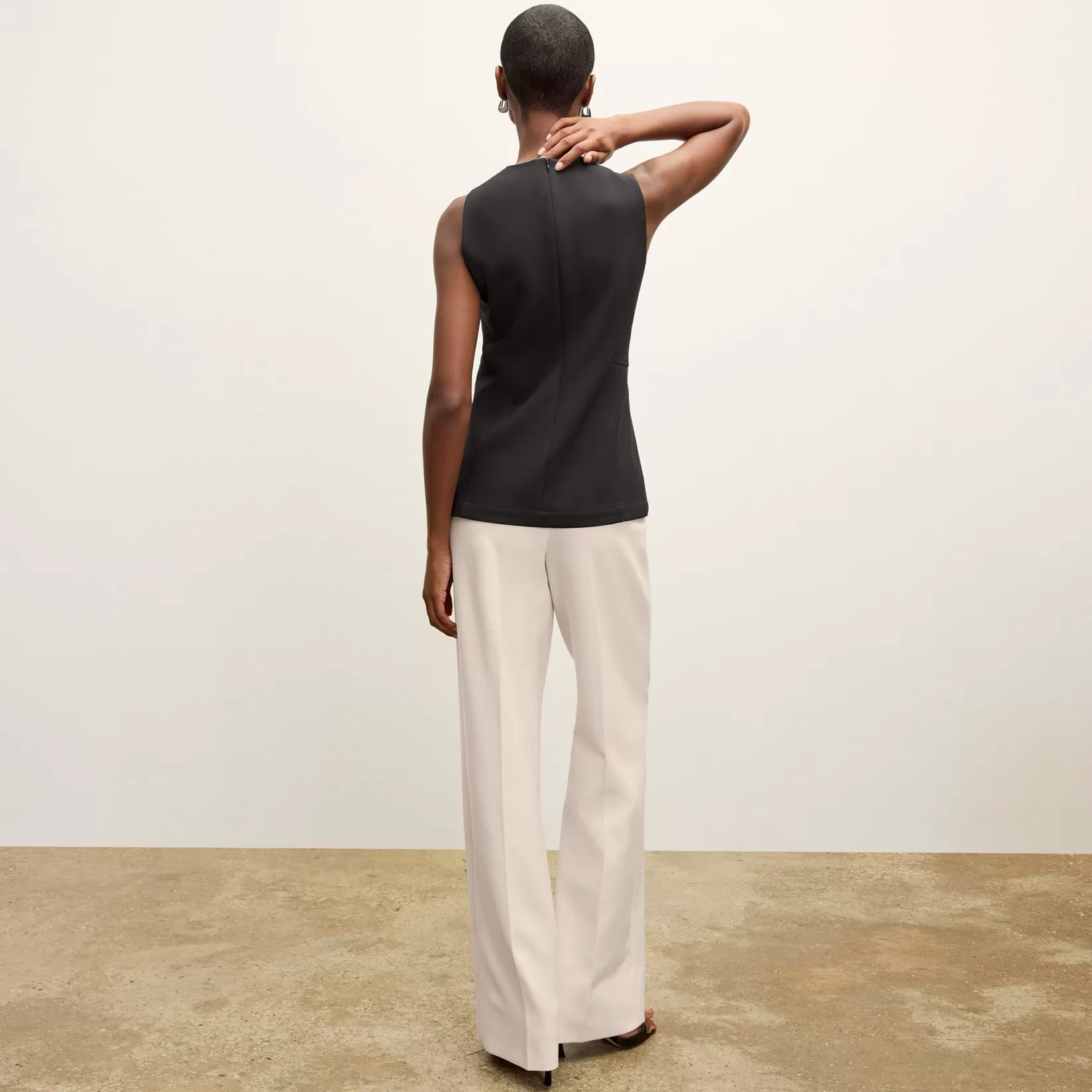 Tops | Suiting | M.M.LaFleur The Lucia Top - Flex Suiting Black