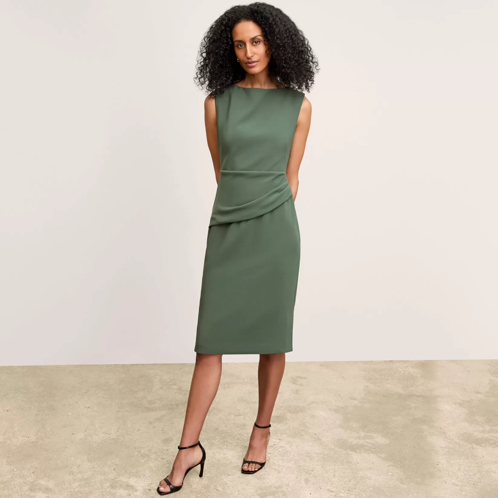 Dresses | M.M.LaFleur The Maisie Dress - Everyday Crepe DustyPine