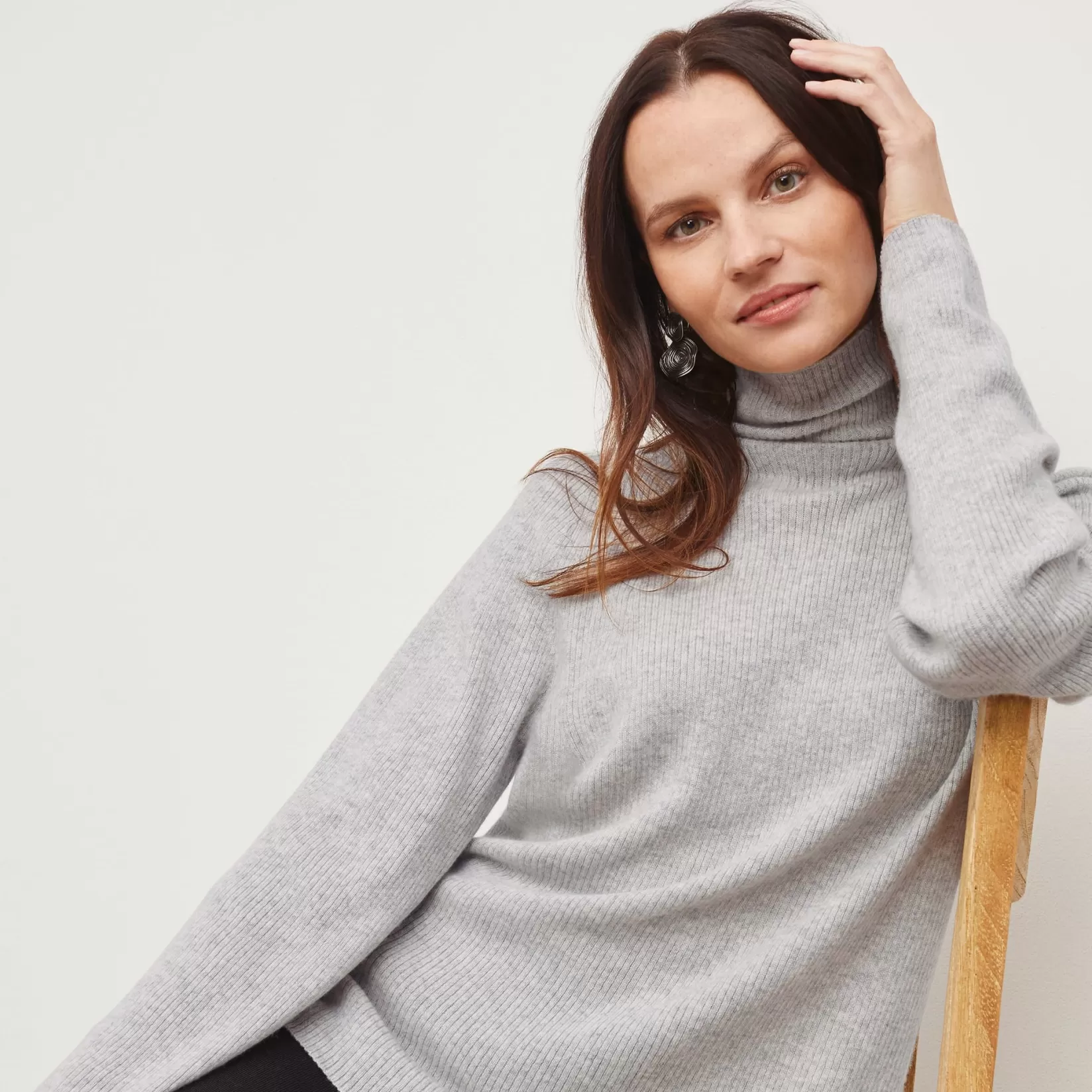Sweaters | M.M.LaFleur The McKenzie Sweater - Cashmere LightHeatherGray