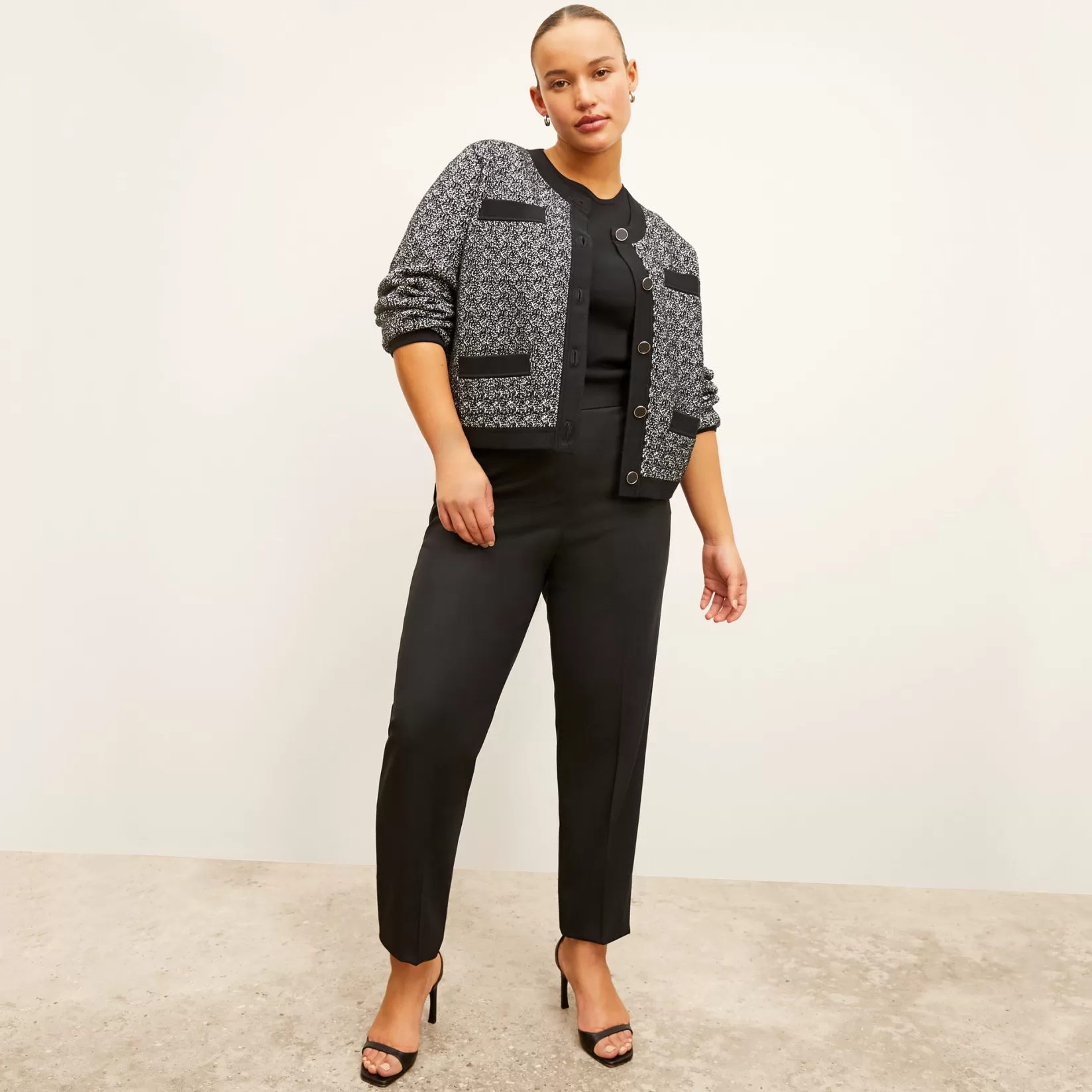 Suiting | M.M.LaFleur The Mejia Pant - Washable Wool Twill Black