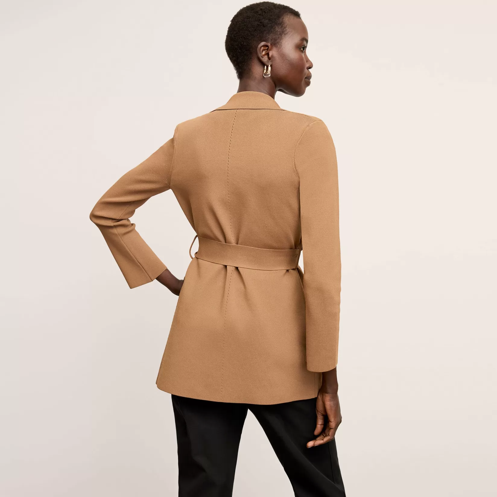 T-Shirts | M.M.LaFleur The Merritt Wrap Jardigan Saddle