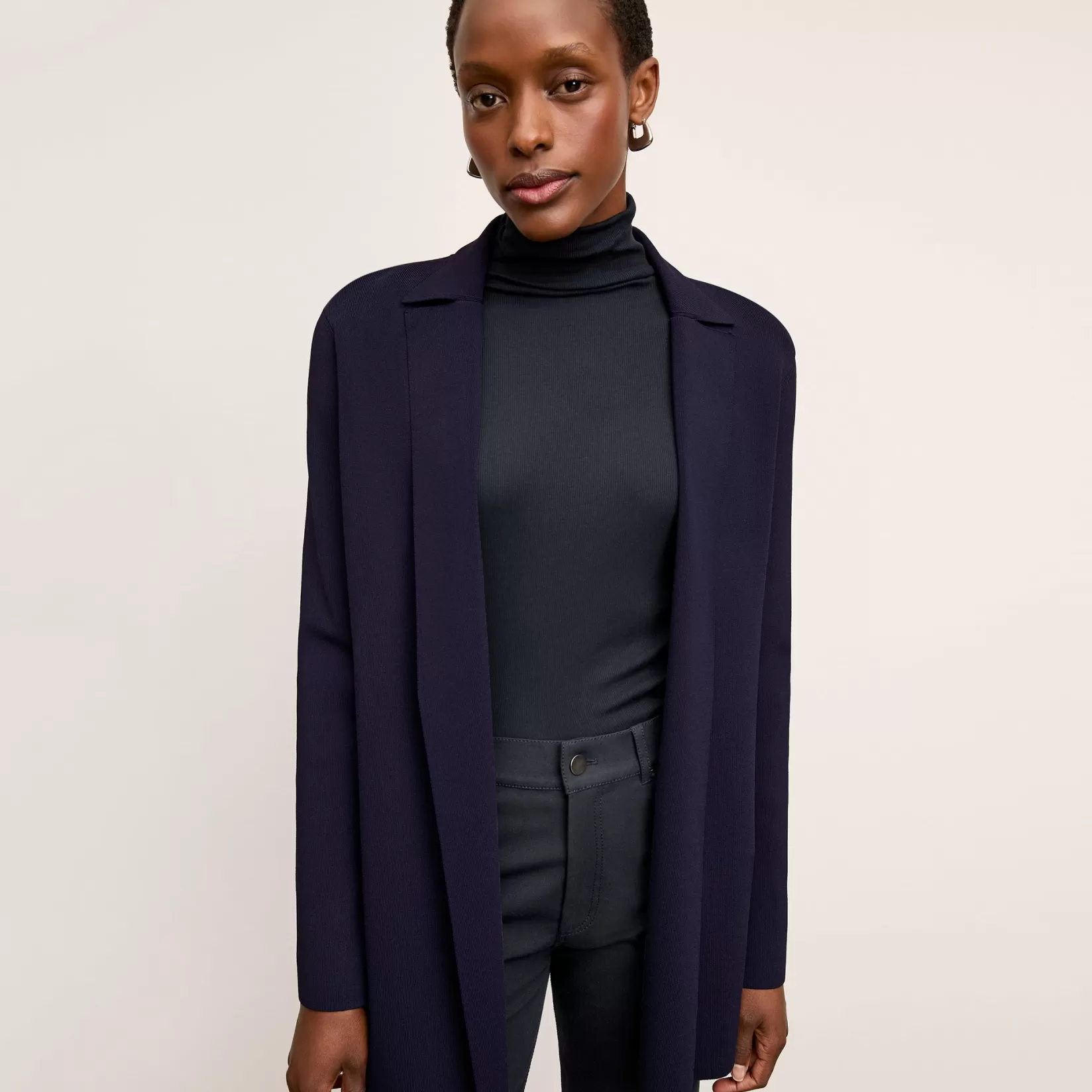 Skirts | M.M.LaFleur The Merritt Wrap Jardigan Navy