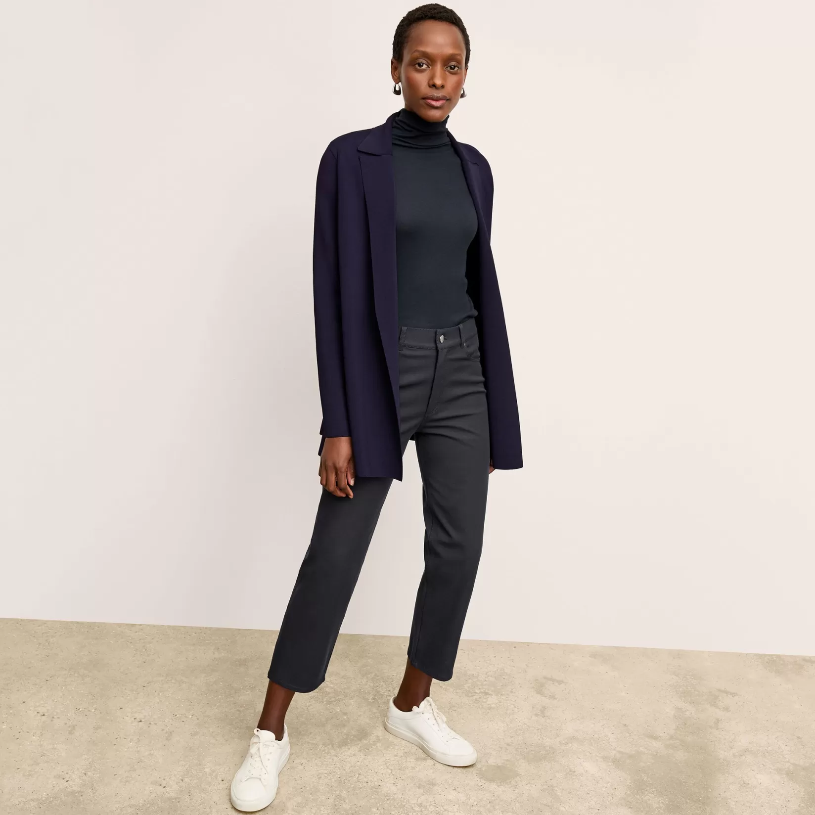 Skirts | M.M.LaFleur The Merritt Wrap Jardigan Navy