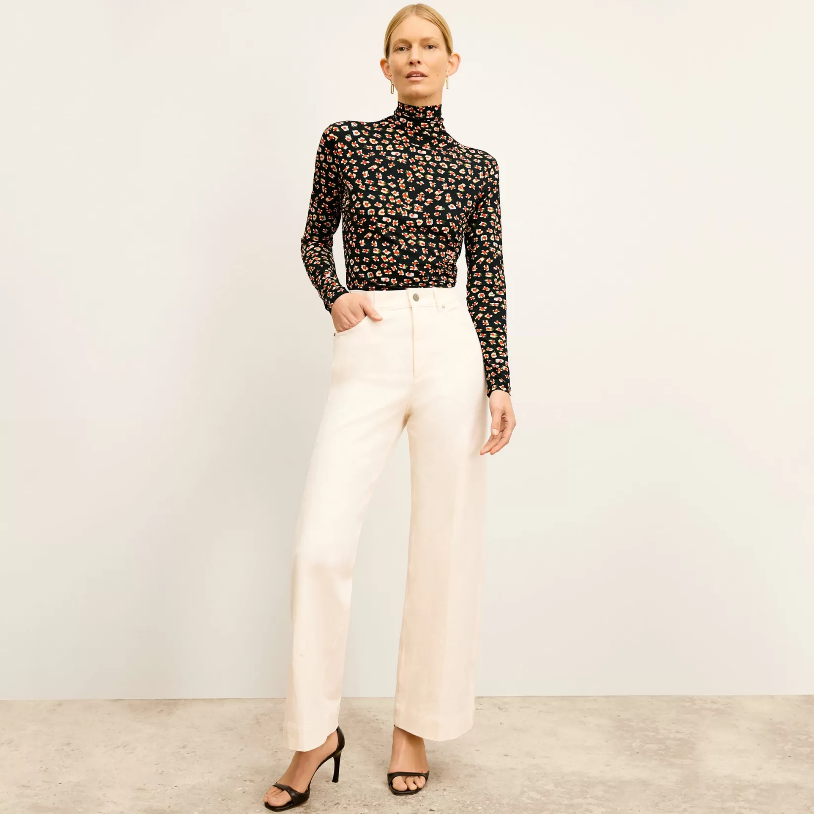 Sweaters | M.M.LaFleur The Milo Wide-Leg Jean - Eco Better Than Denim BrightIvory