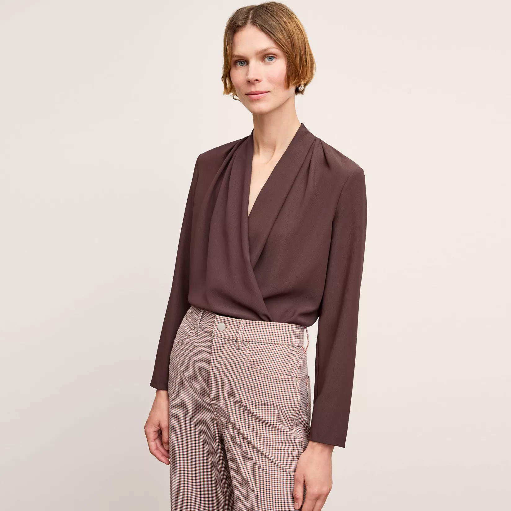 Suiting | M.M.LaFleur The Milo Wide-Leg Jean - Stretch Twill