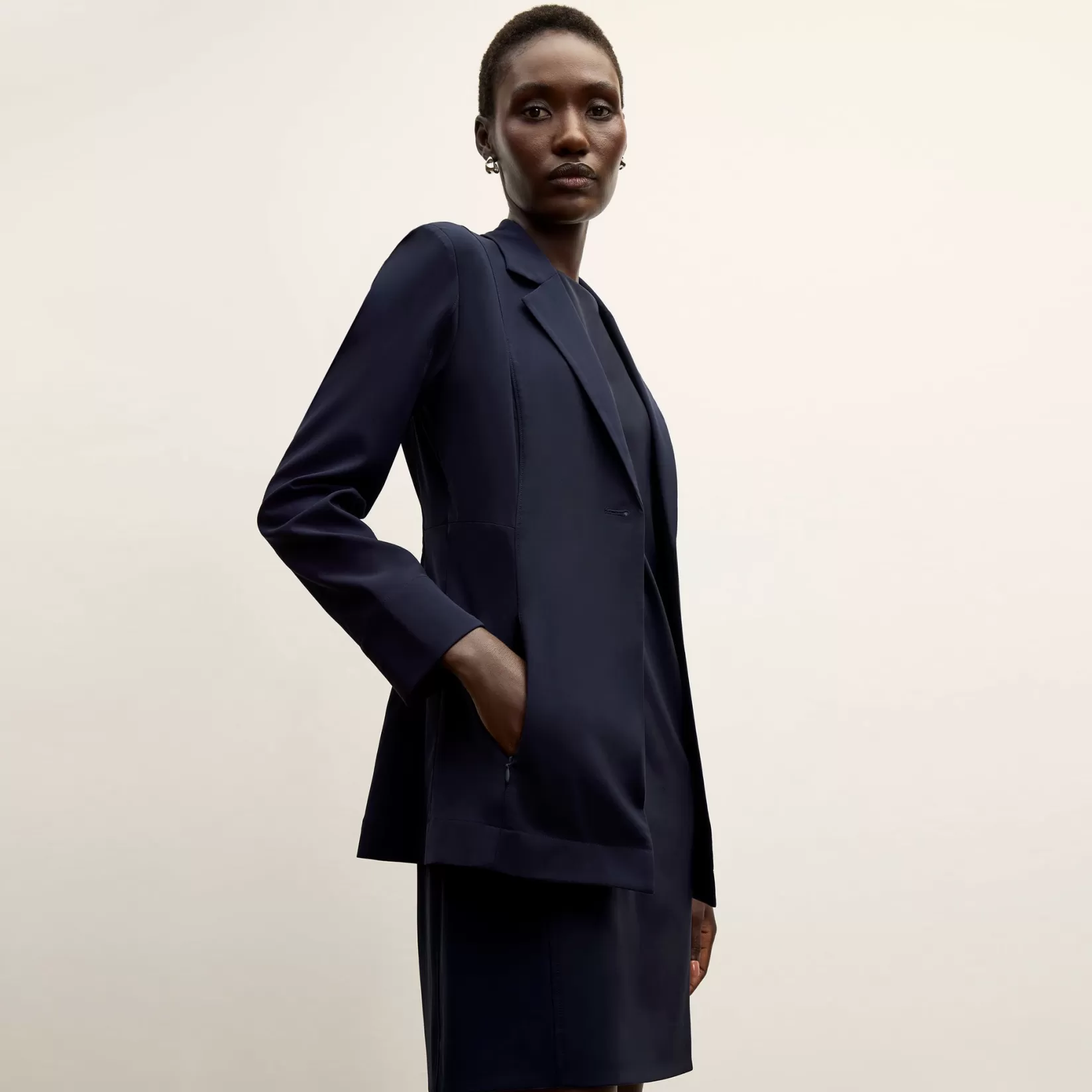 Jackets | M.M.LaFleur The Moreland Travel Blazer - OrigamiTech DarkNavy