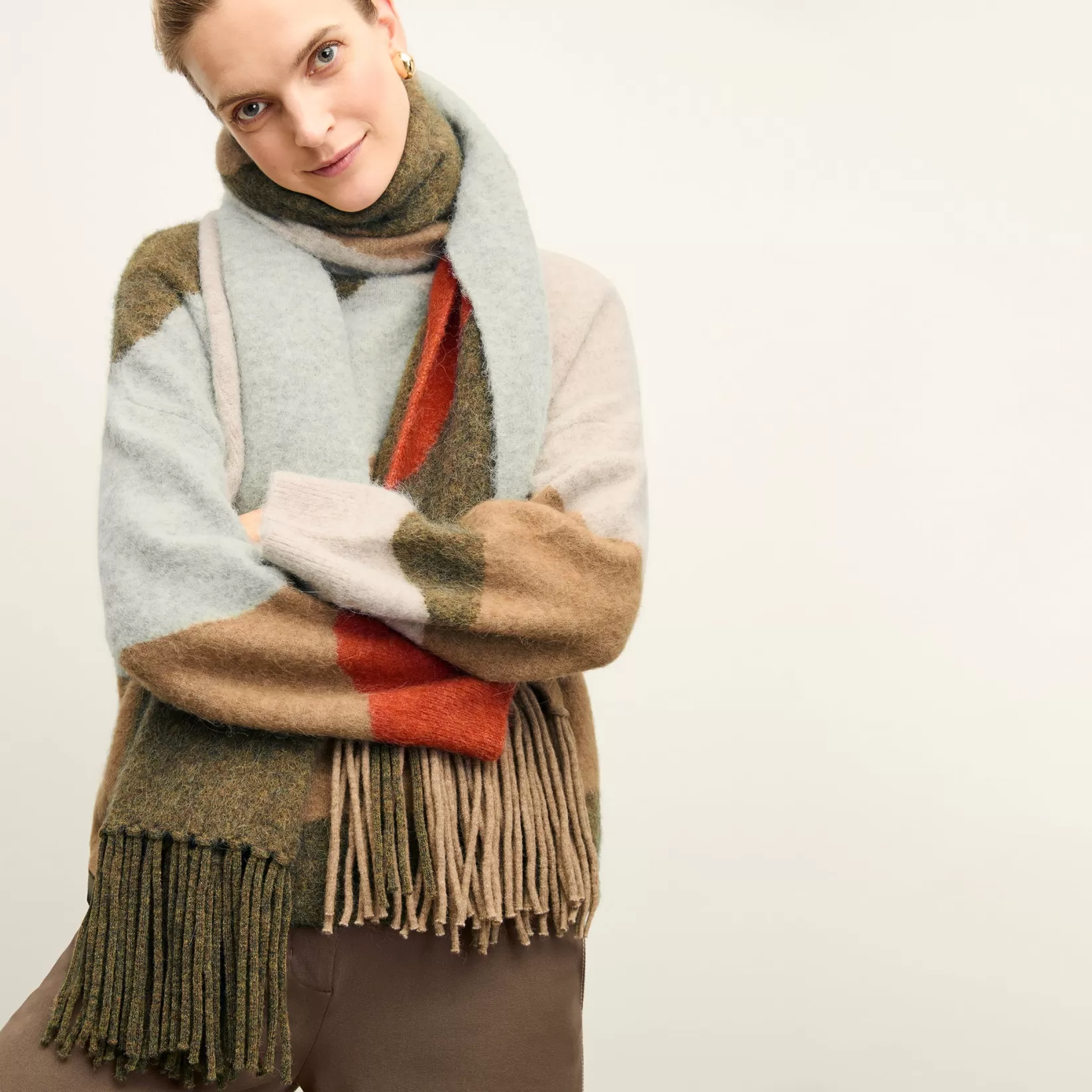 Accessories | M.M.LaFleur The Nash Scarf - Alpaca Jacquard Multi