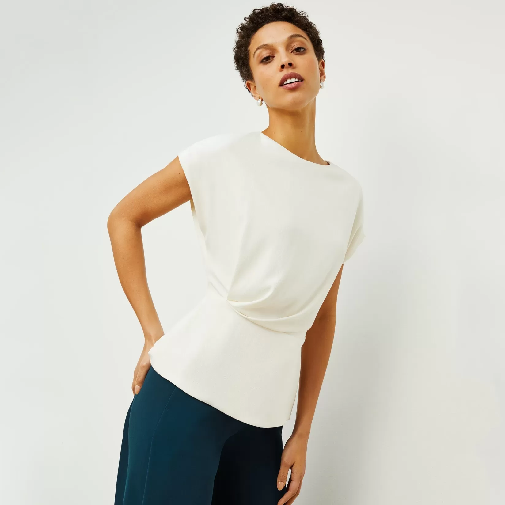 Tops | M.M.LaFleur The Nejvi Top - Eco Soft Wave Ivory