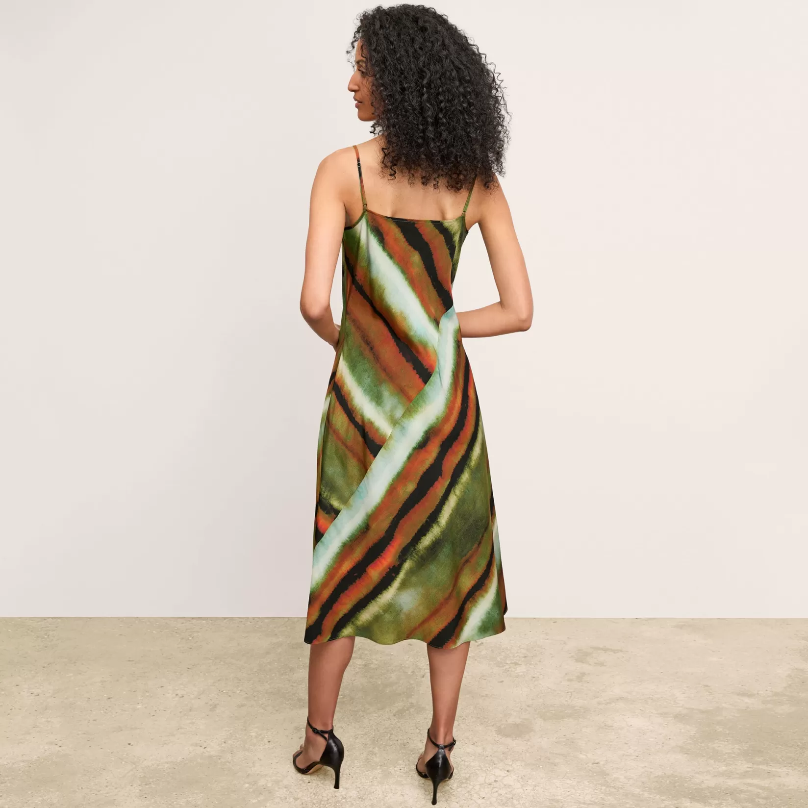 Dresses | M.M.LaFleur The Nene Slip Dress - Washable Silk FadedPrint