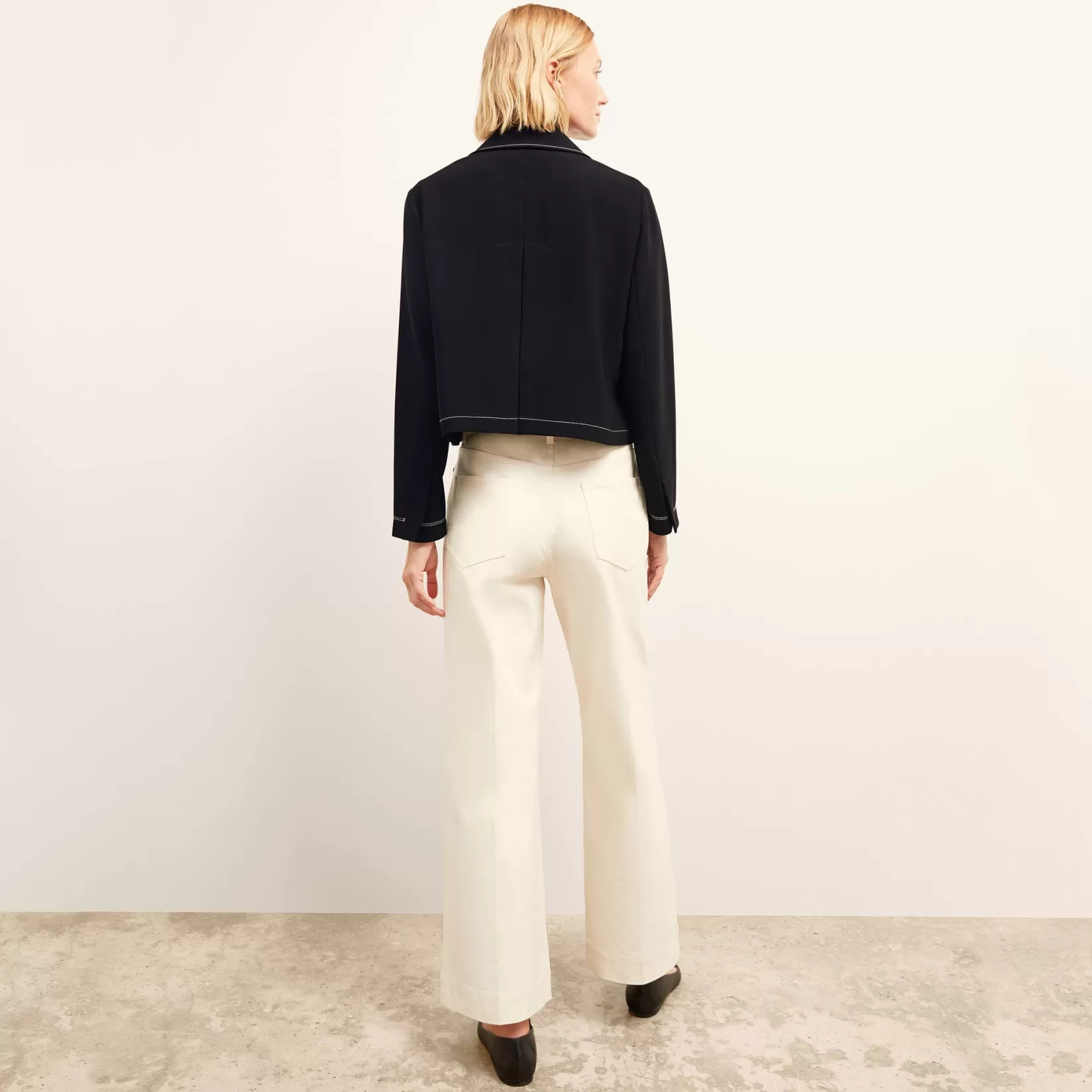 Suiting | M.M.LaFleur The Nicky Jacket - Everyday Crepe Black