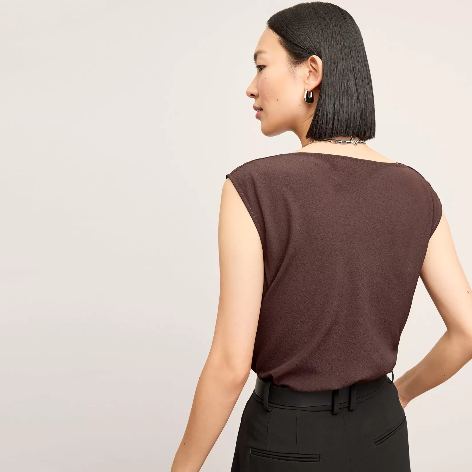Tops | M.M.LaFleur The Nora Top - Eco Soft Wave Espresso