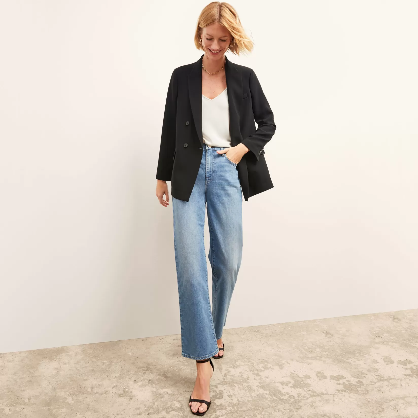 Suiting | M.M.LaFleur The O'Hara Blazer - Everyday Crepe Black