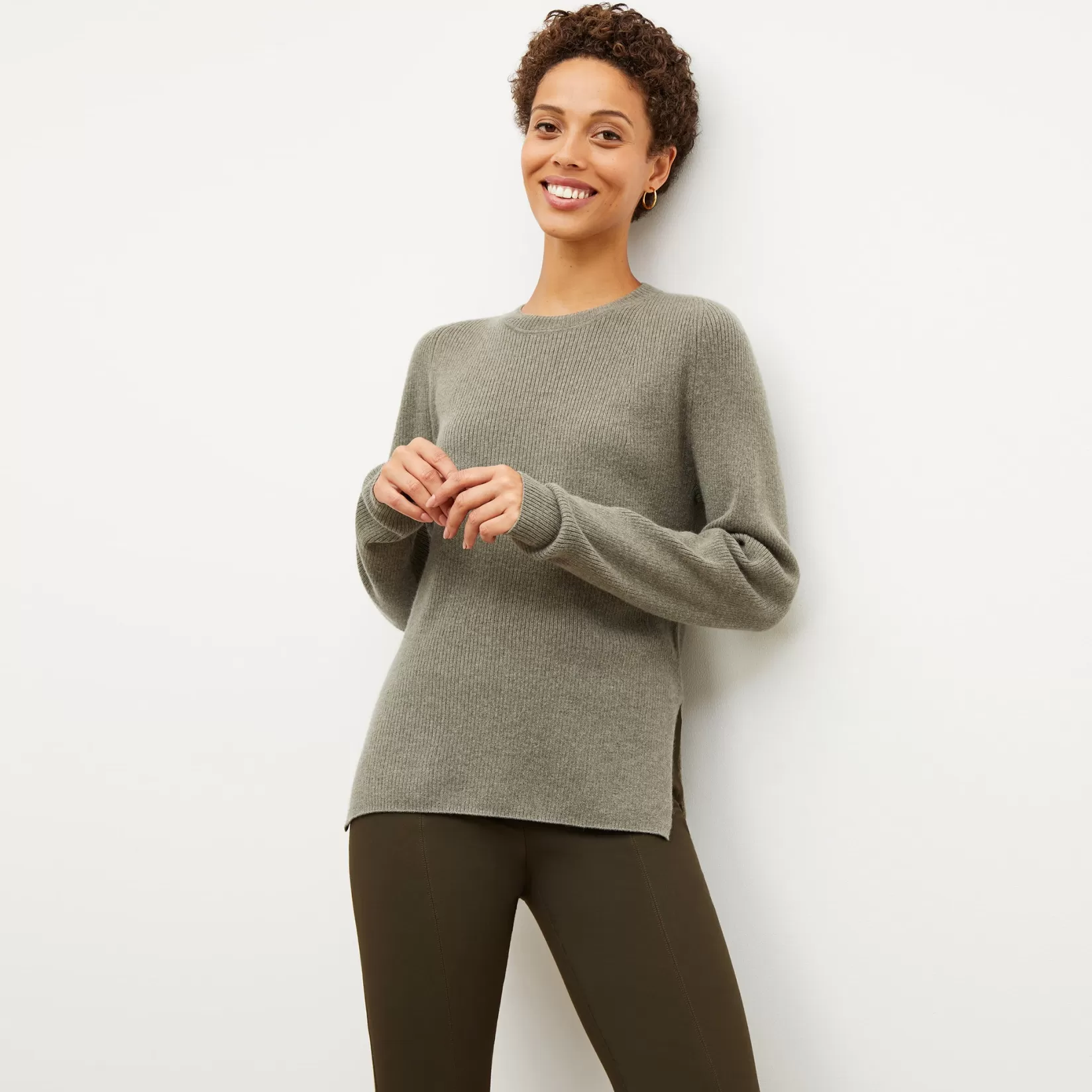 Sweaters | M.M.LaFleur The Ollie Sweater - Cashmere DarkMoss