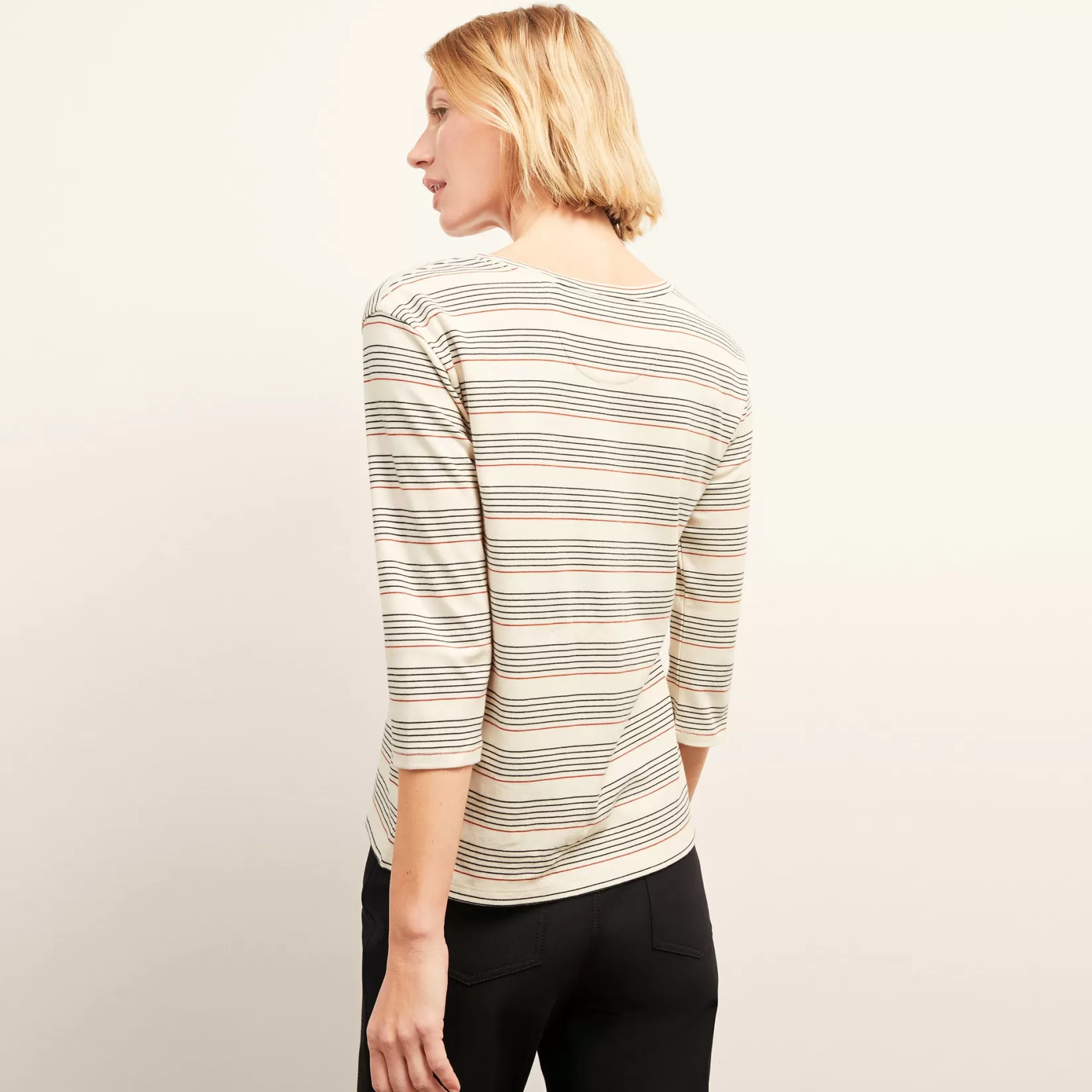 T-Shirts | M.M.LaFleur The Owen T-Shirt - Organic Pima Cotton SignatureStripe