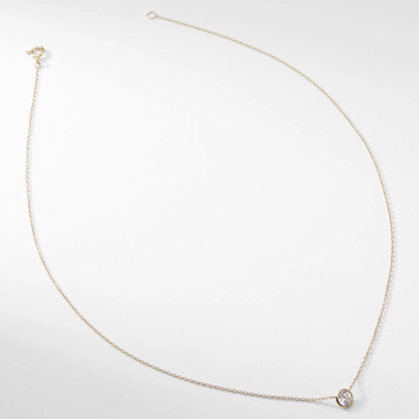 Accessories | M.M.LaFleur The Single Bezel Necklace Gold-PlatedSilver