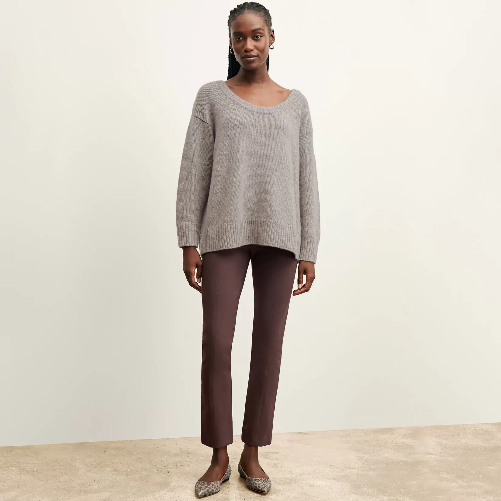 Sweaters | M.M.LaFleur The Theo Pullover - Plush Cashmere Stormcloud