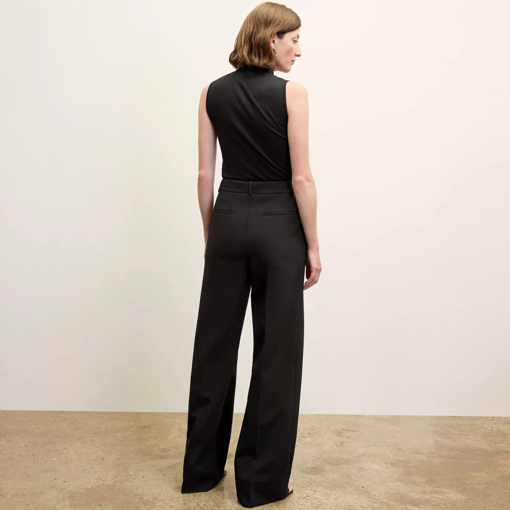 Pants | Sweaters | M.M.LaFleur The Tinsley Trouser - Flex Suiting Black