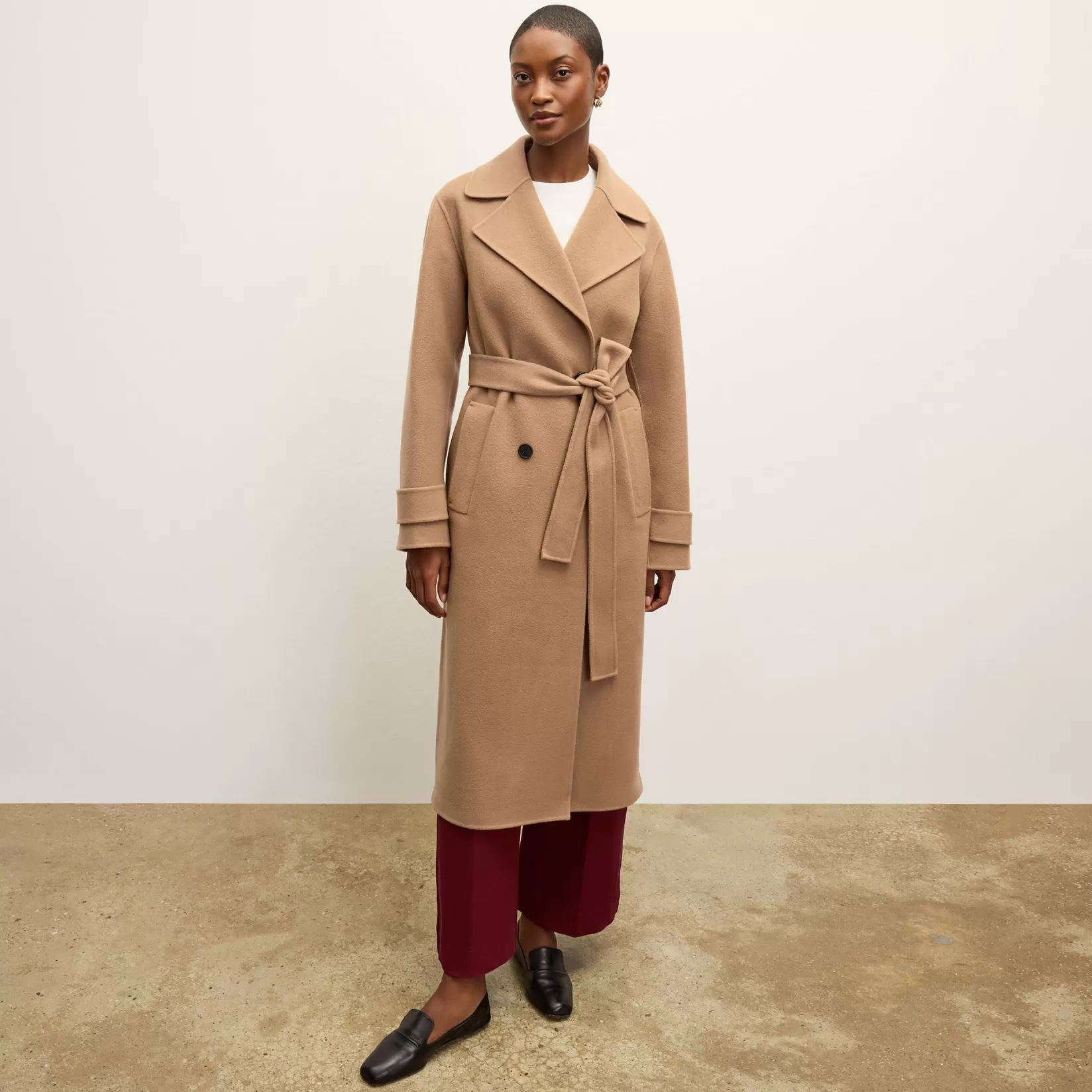 Jackets | M.M.LaFleur The Viola Coat - Double-Face Wool Camel
