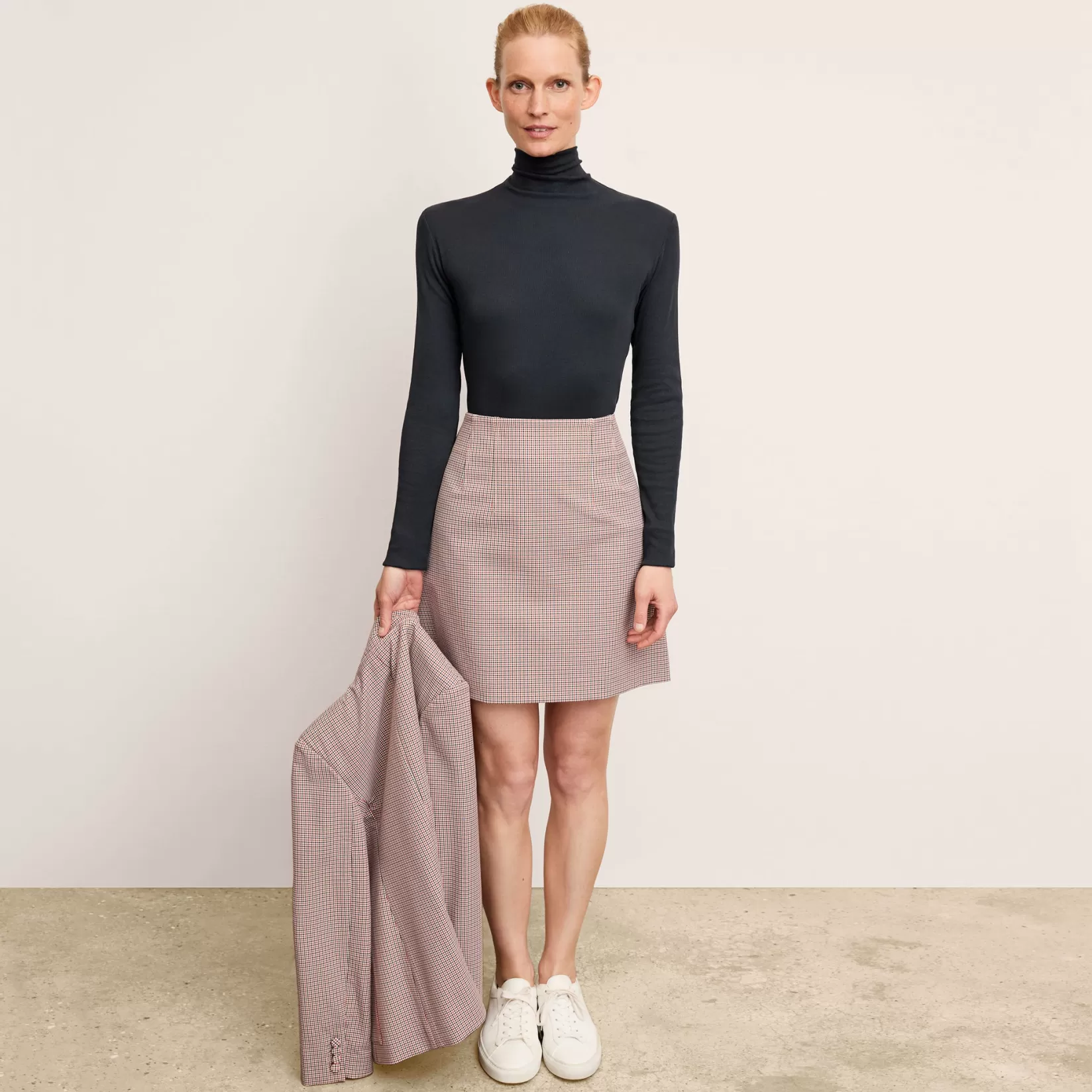 Skirts | M.M.LaFleur The Whitney Skirt - Stretch Twill - Mini Check