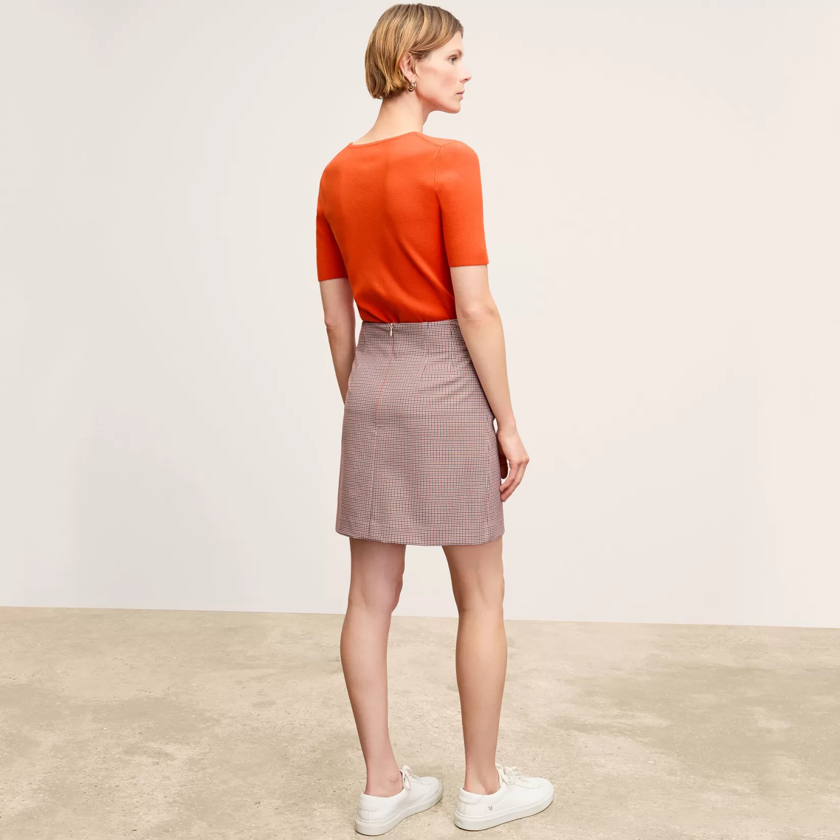 Skirts | M.M.LaFleur The Whitney Skirt - Stretch Twill - Mini Check