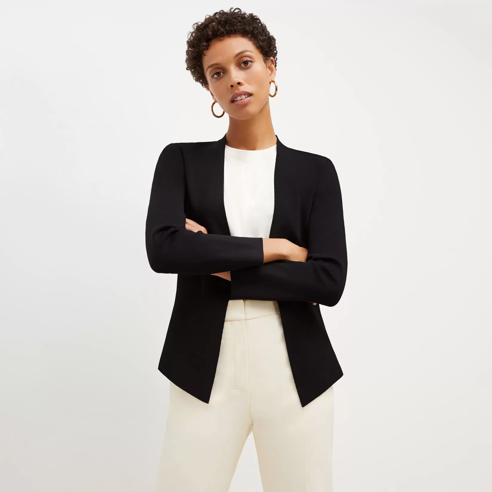 Suiting | M.M.LaFleur The Woolf Jardigan Black