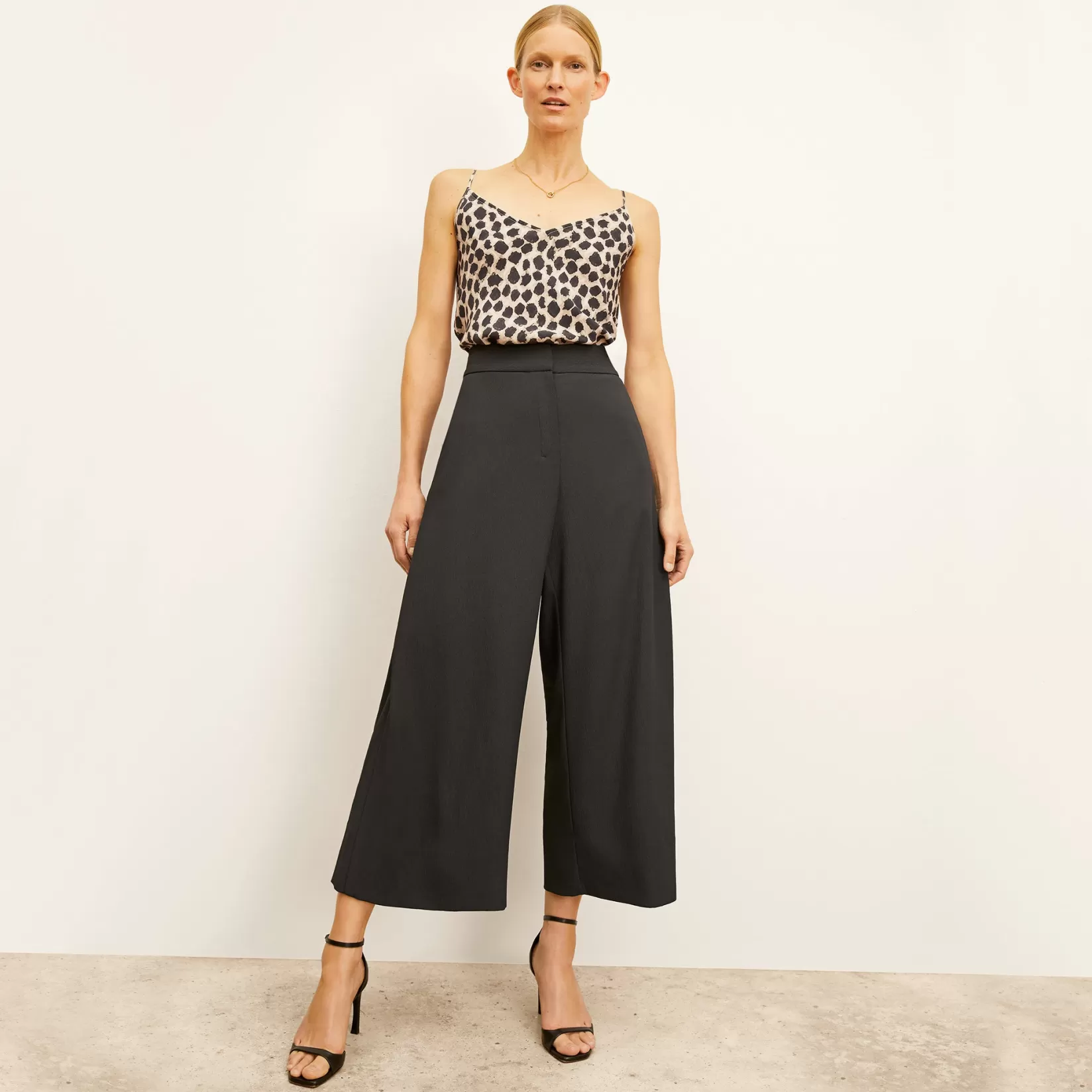 T-Shirts | Pants | M.M.LaFleur The Zhou Culotte - Eco Heavy Soft Wave Black